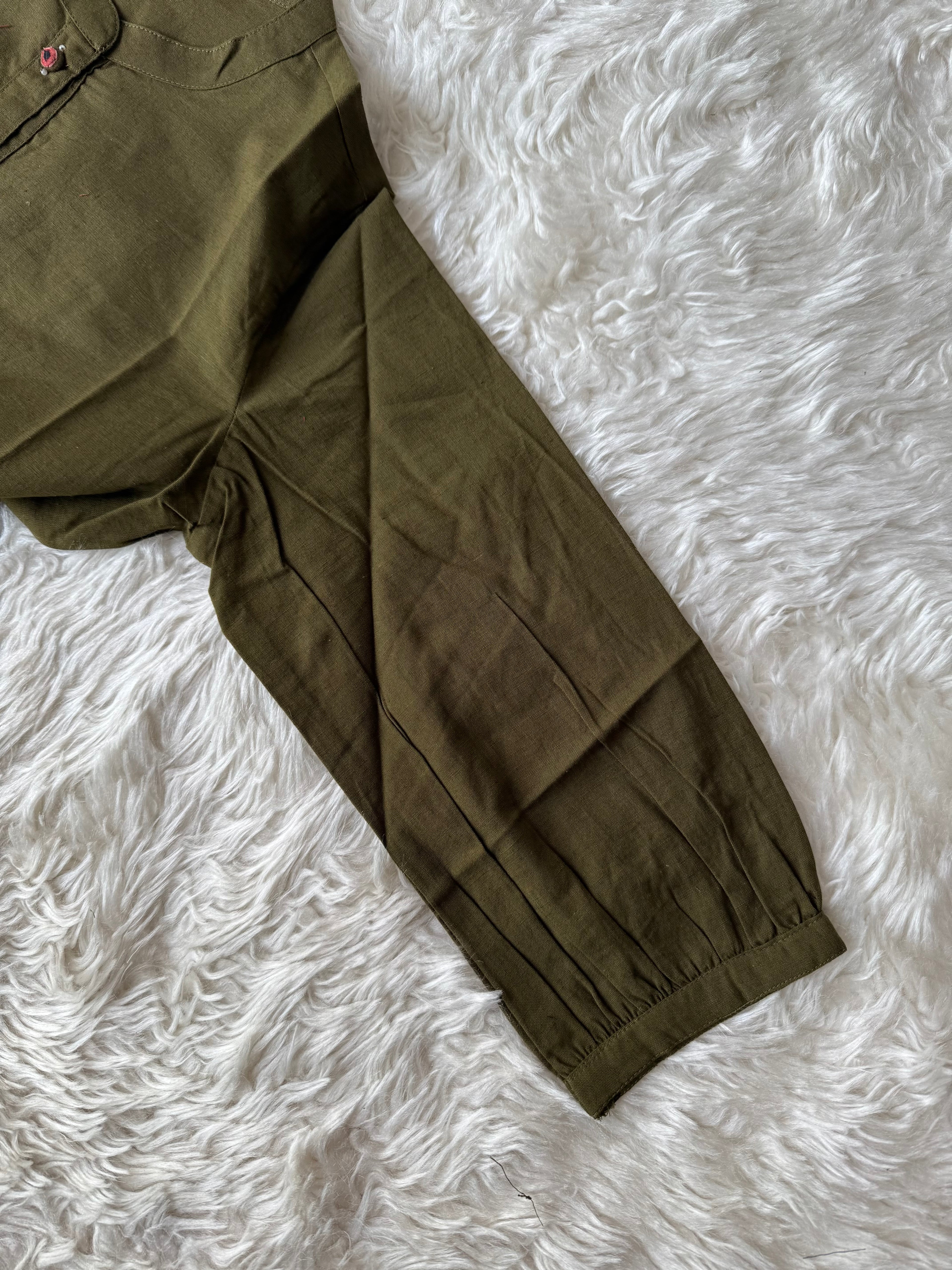 Khadi Cotton Short Kurti