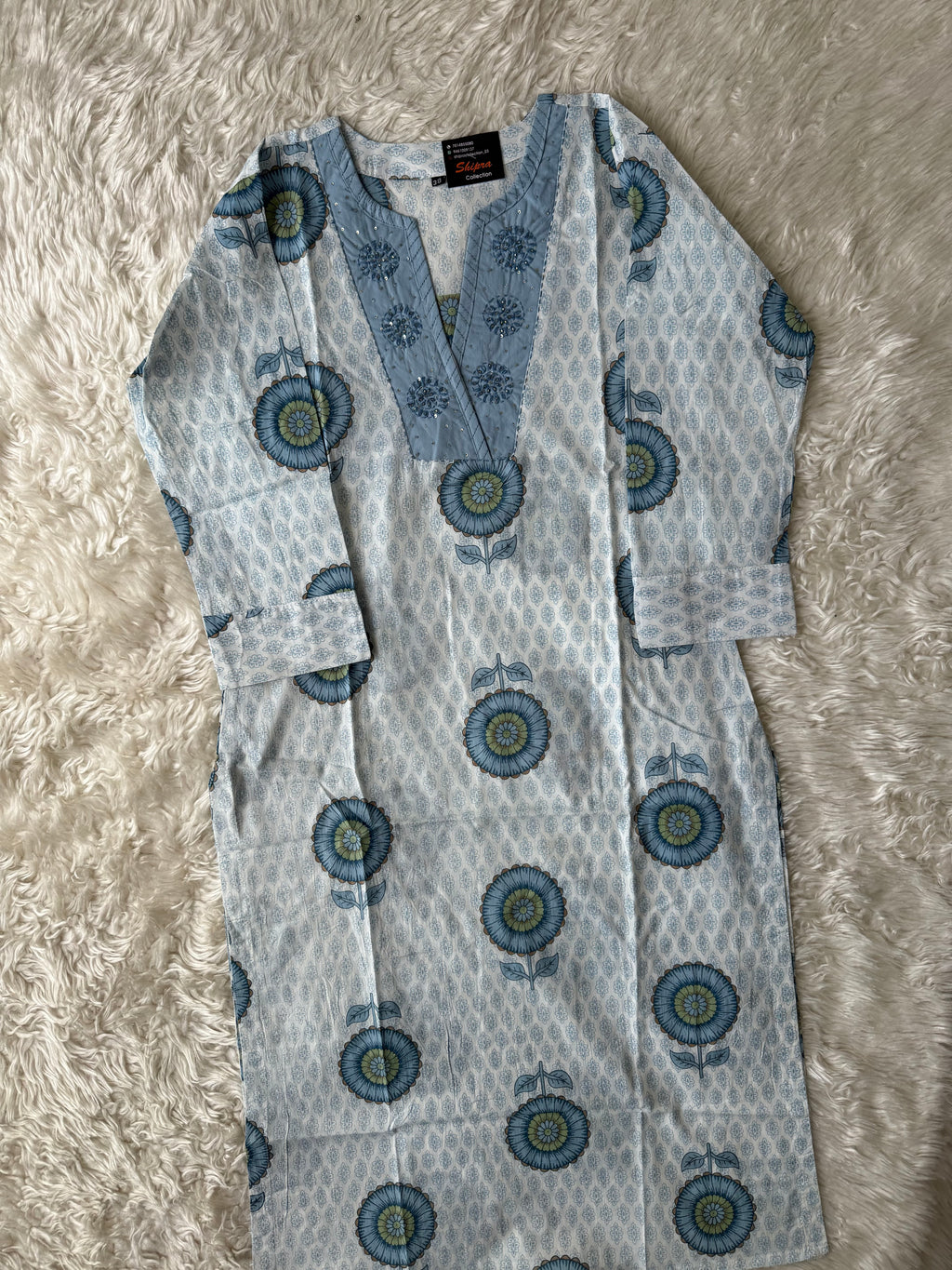 Premium Cotton Kurti Pant Dupatta Set