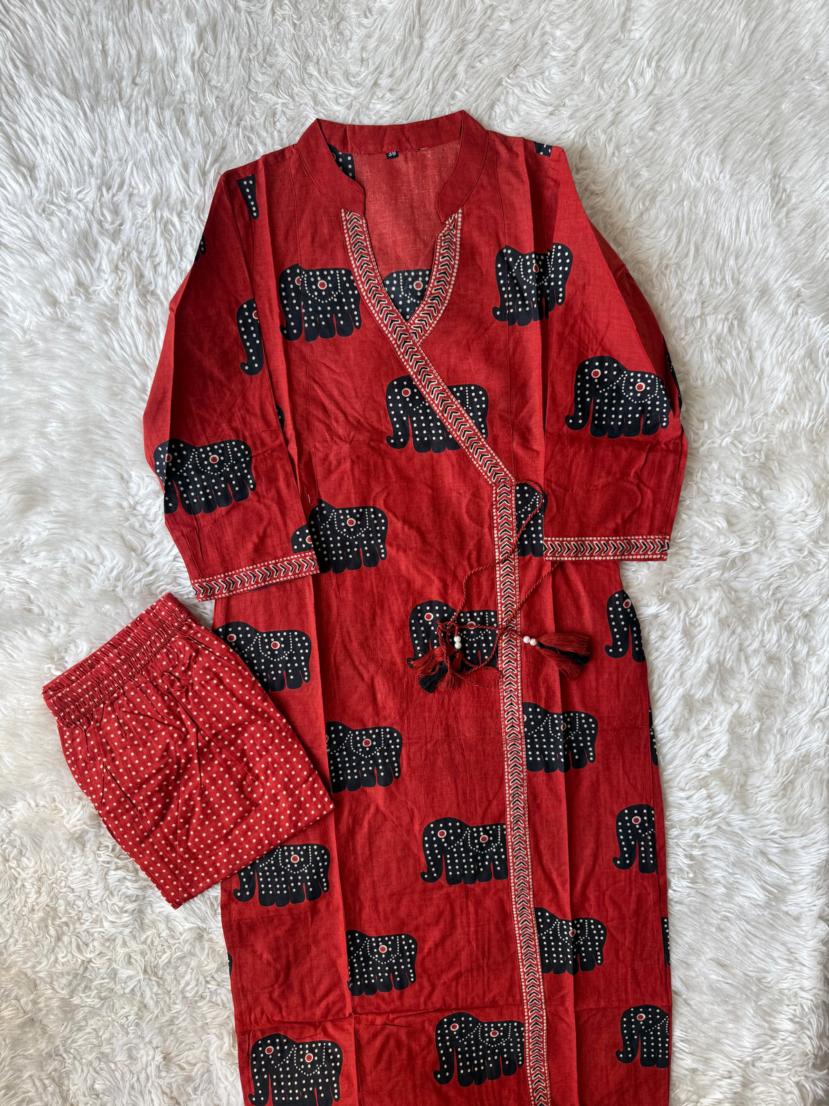 Cotton Kurti Pant Set