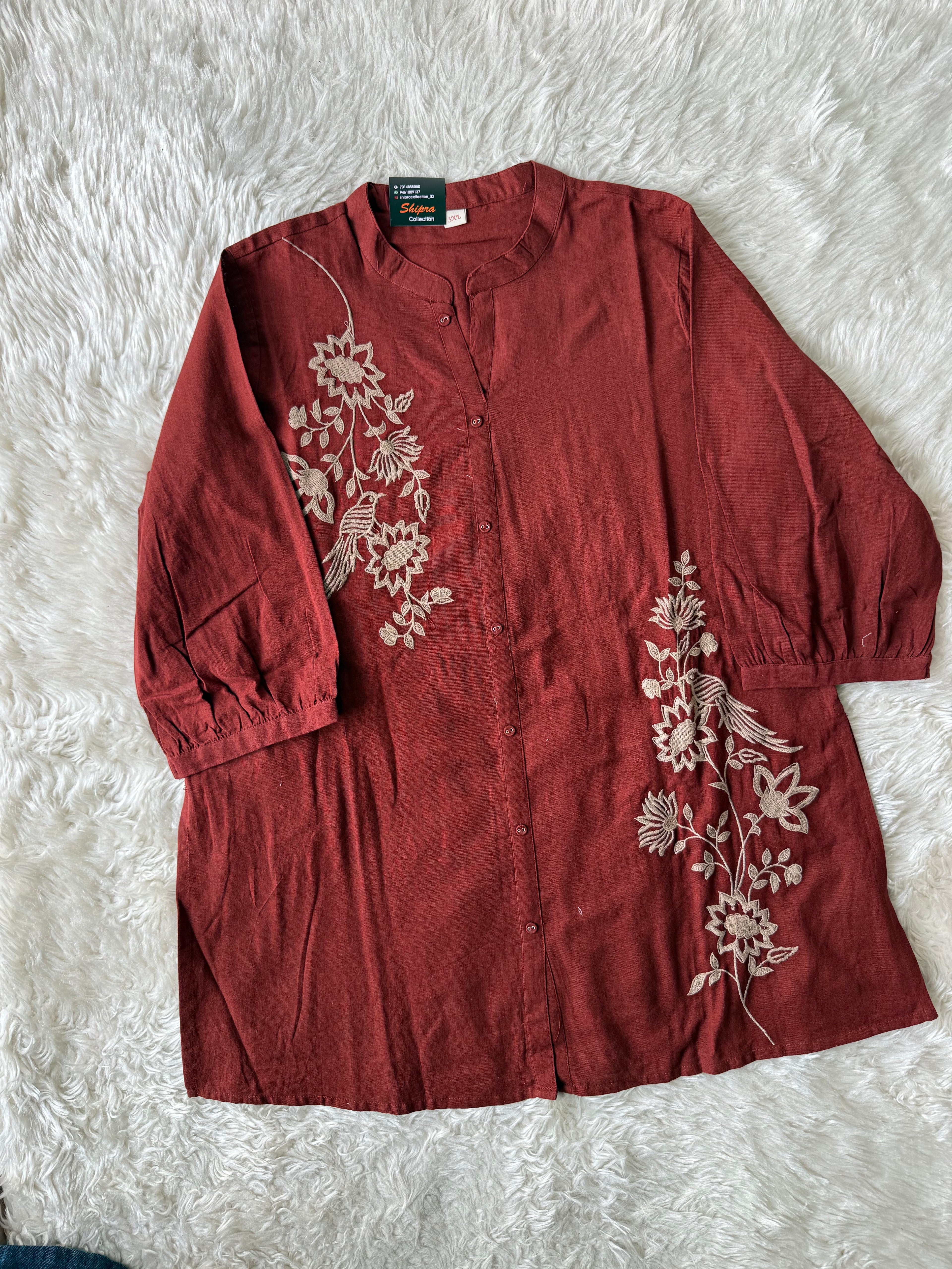 Soft Khadi Cotton Co-ord Set