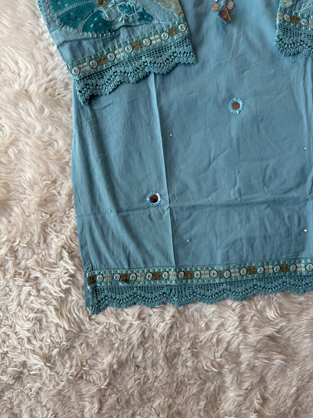 Premium Cotton Kurti Plazo Dupatta Set