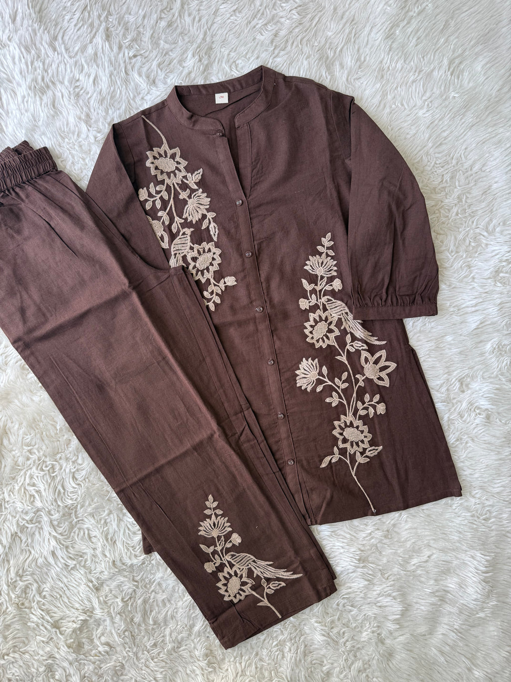 Soft Khadi Cotton Co-ord Set