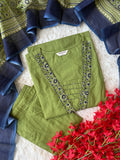 Premium Cotton Kurti Pant Dupatta Set
