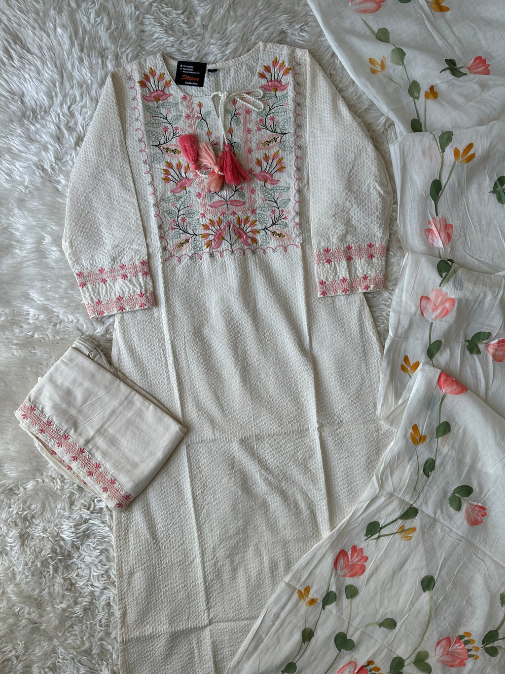 Premium Cotton Thread Work Collection