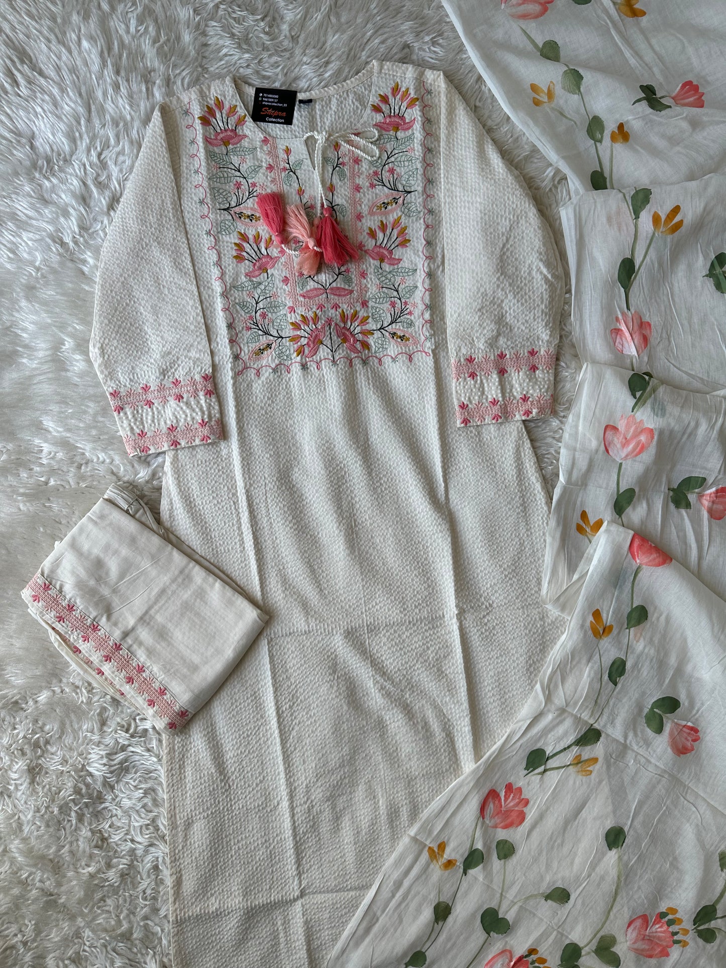 Premium Cotton Thread Work Collection