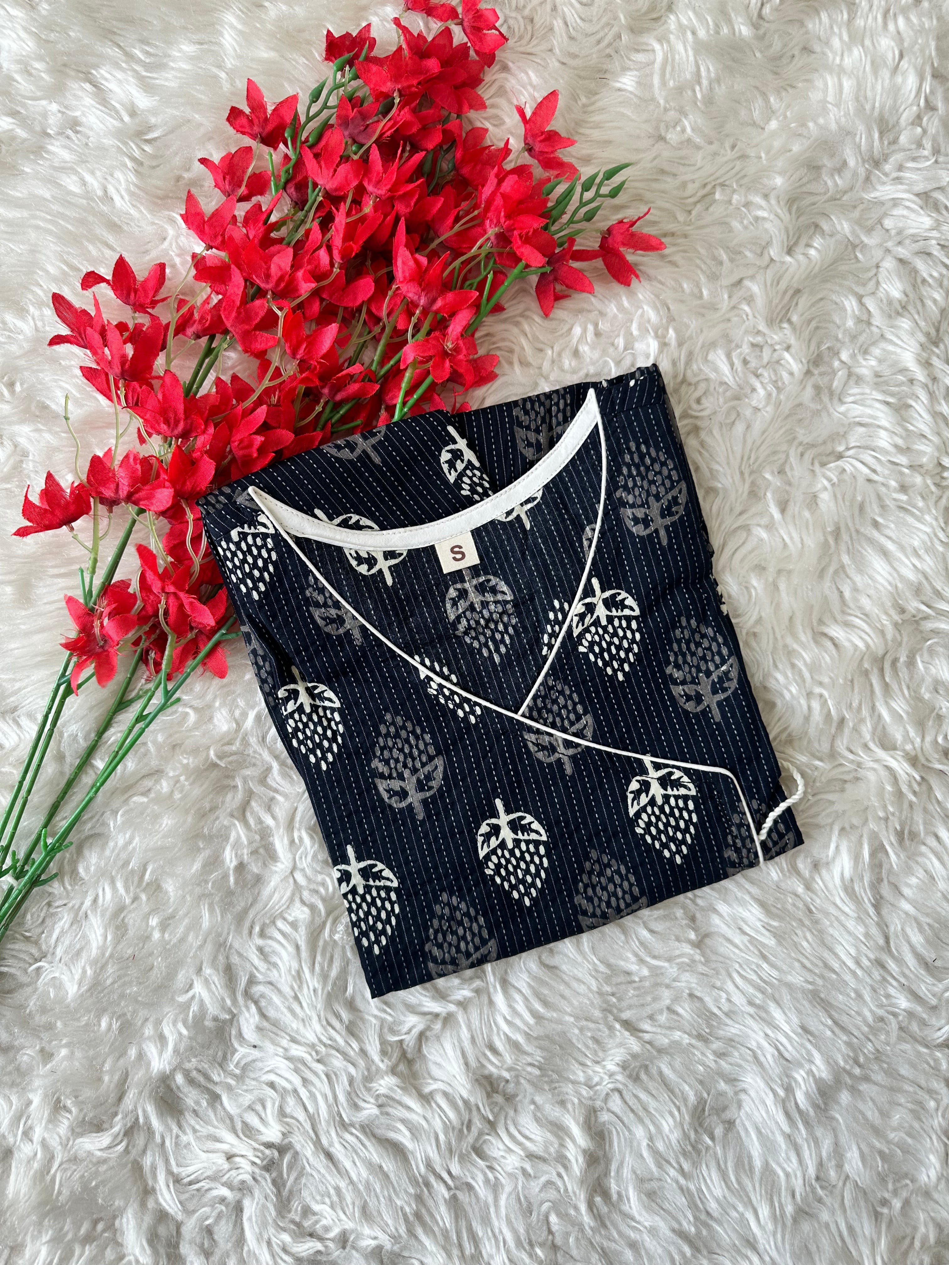 Premium Cotton Peplum Kurti