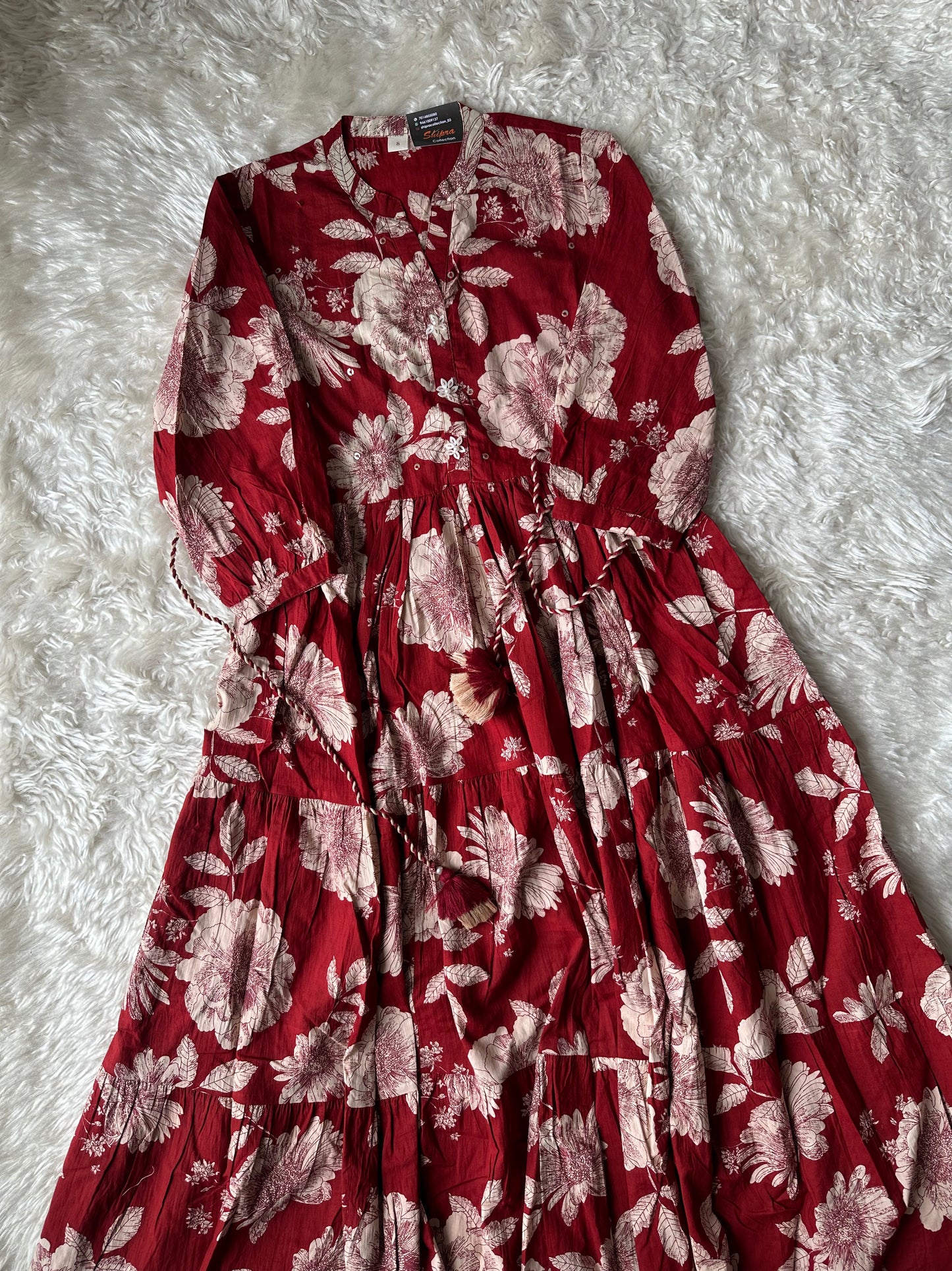 Premium Cotton Flare Kurti
