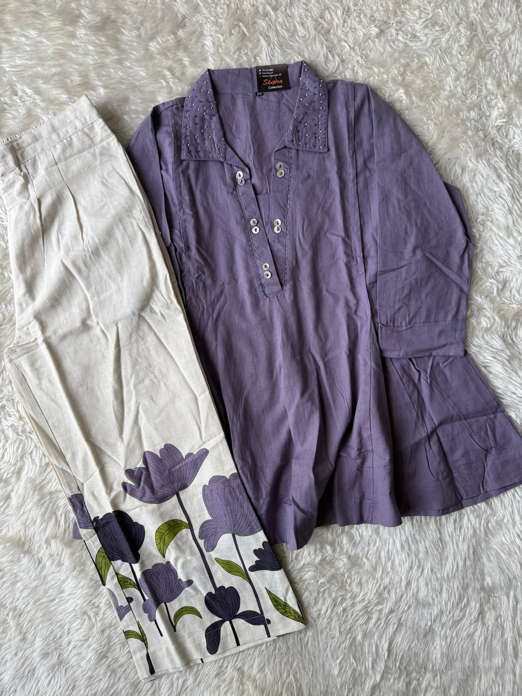 Soft Khadi Cotton Co-ord Set