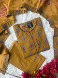 Premium Cotton Kurti Pant Dupatta Set