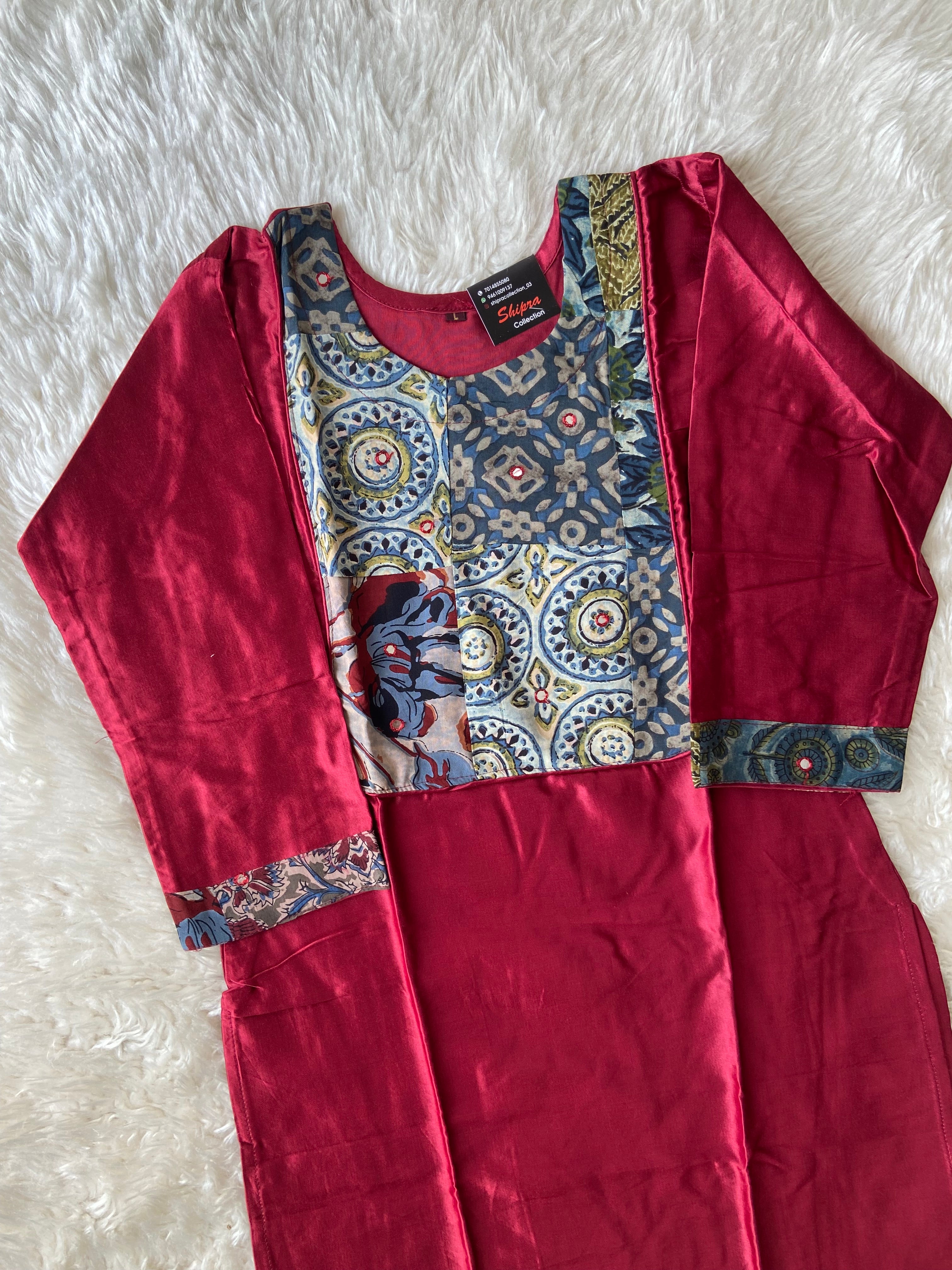 Gazi Silk Kurti