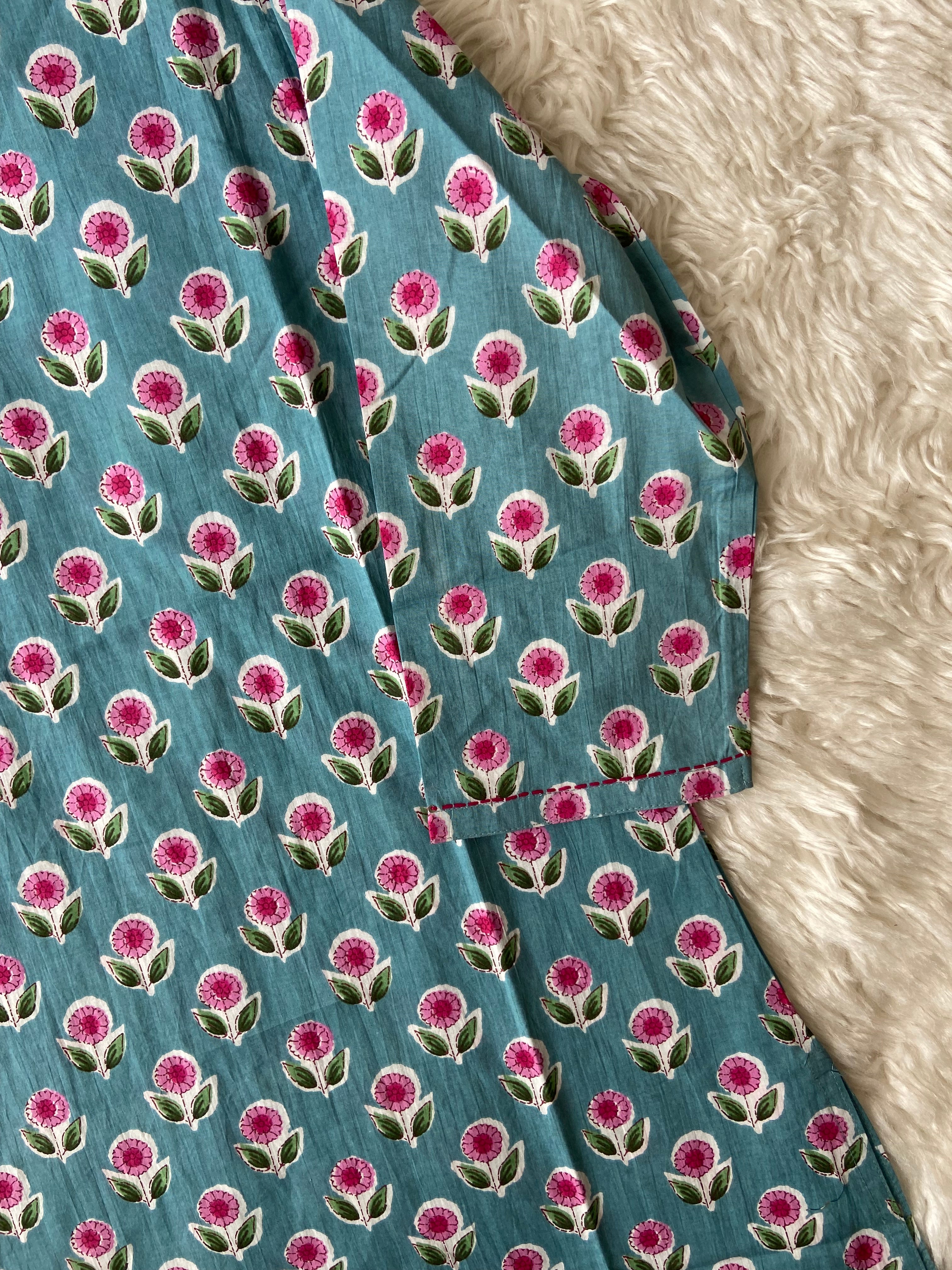Premium Cotton Kurti Farshi Salwar Set