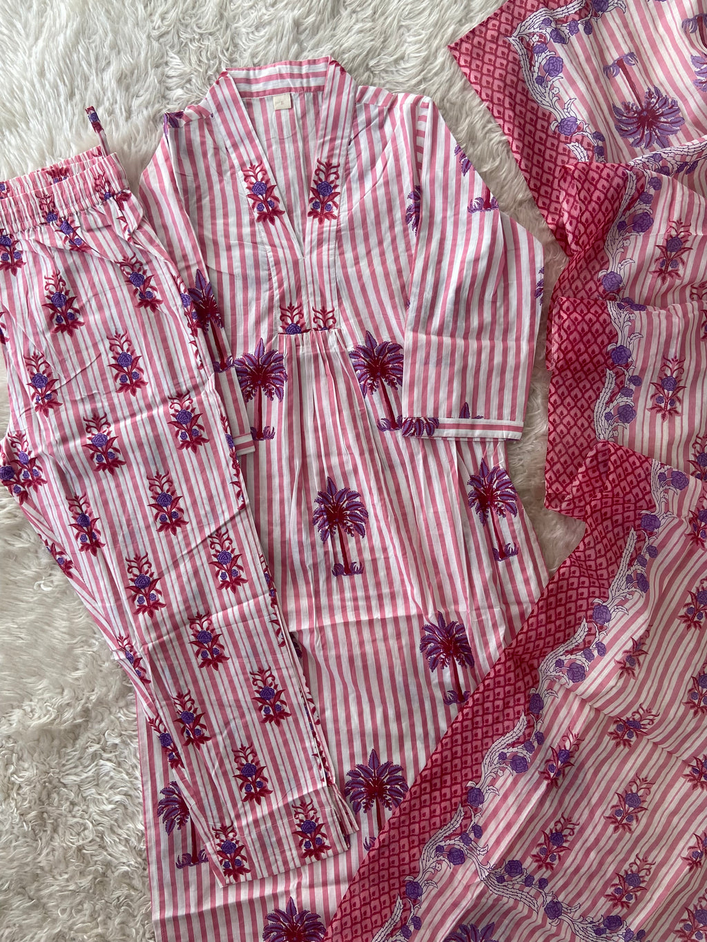 Premium Cotton Kurti Pant Dupatta Set