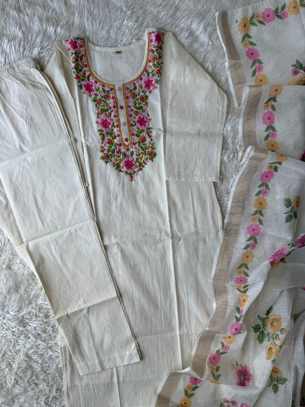 Premium Mul Cotton Embroidery Work Collection 🌸