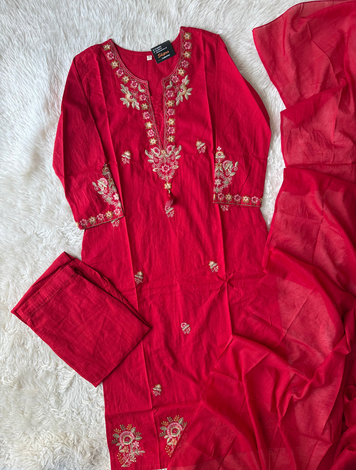 Premium Cotton Thread Work Collection