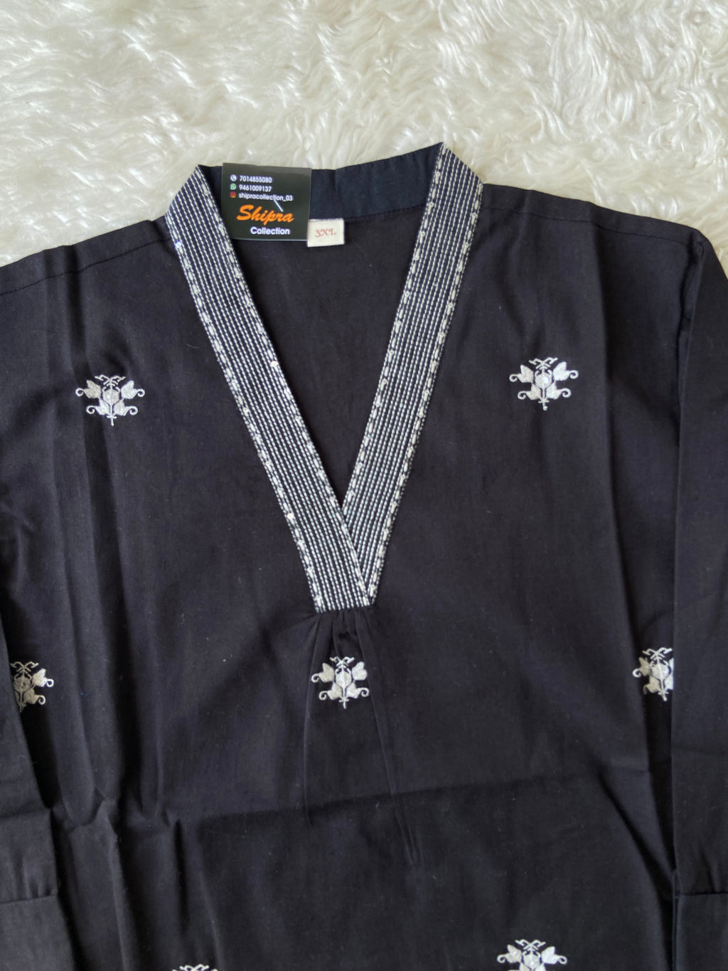 “Plus Size” Khadi Cotton Short Kurti