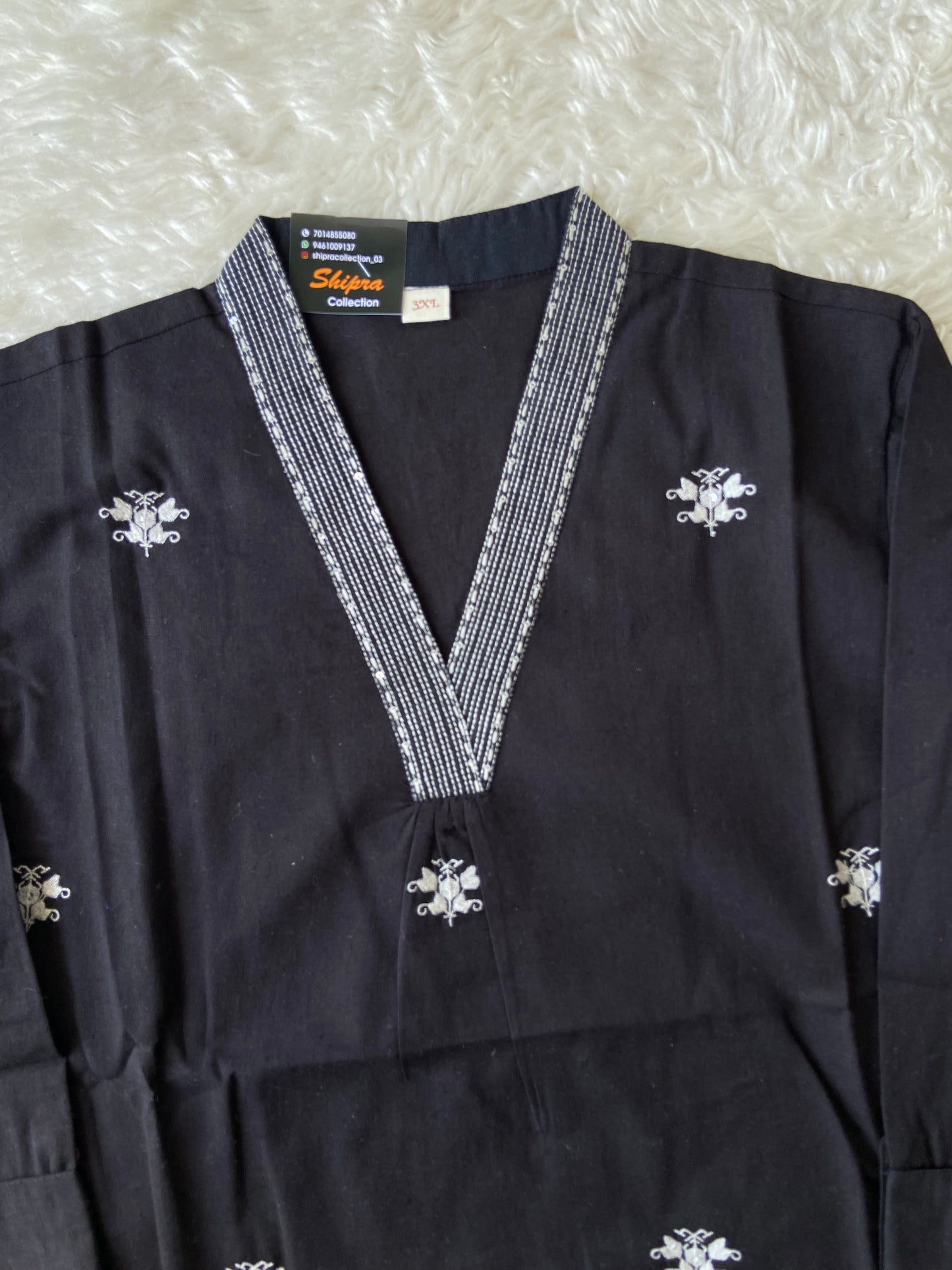Khadi Cotton Short Kurti