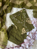 Budget Friendly Kurti Pant Dupatta Set