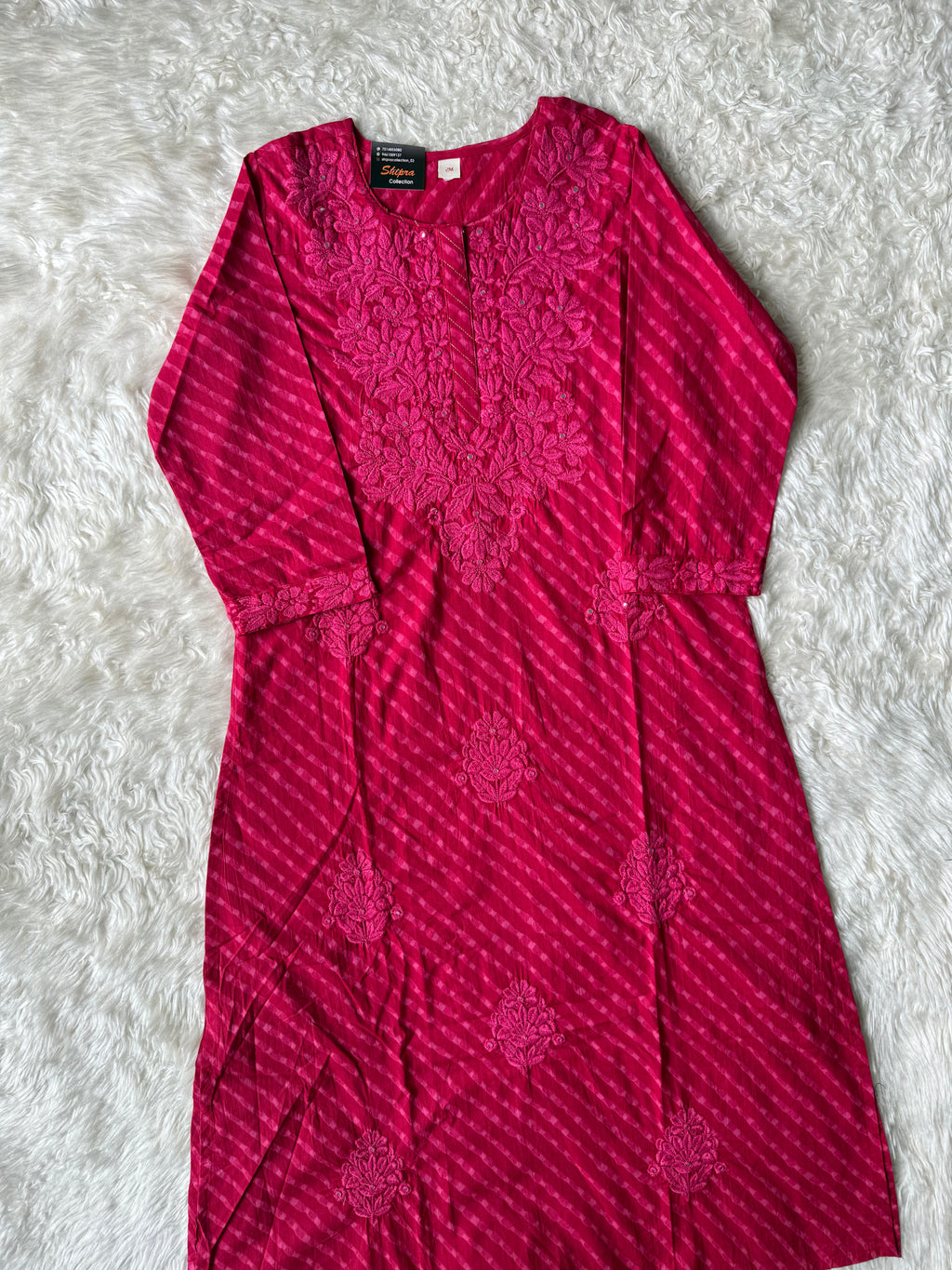 Premium Cotton Lehariya Set