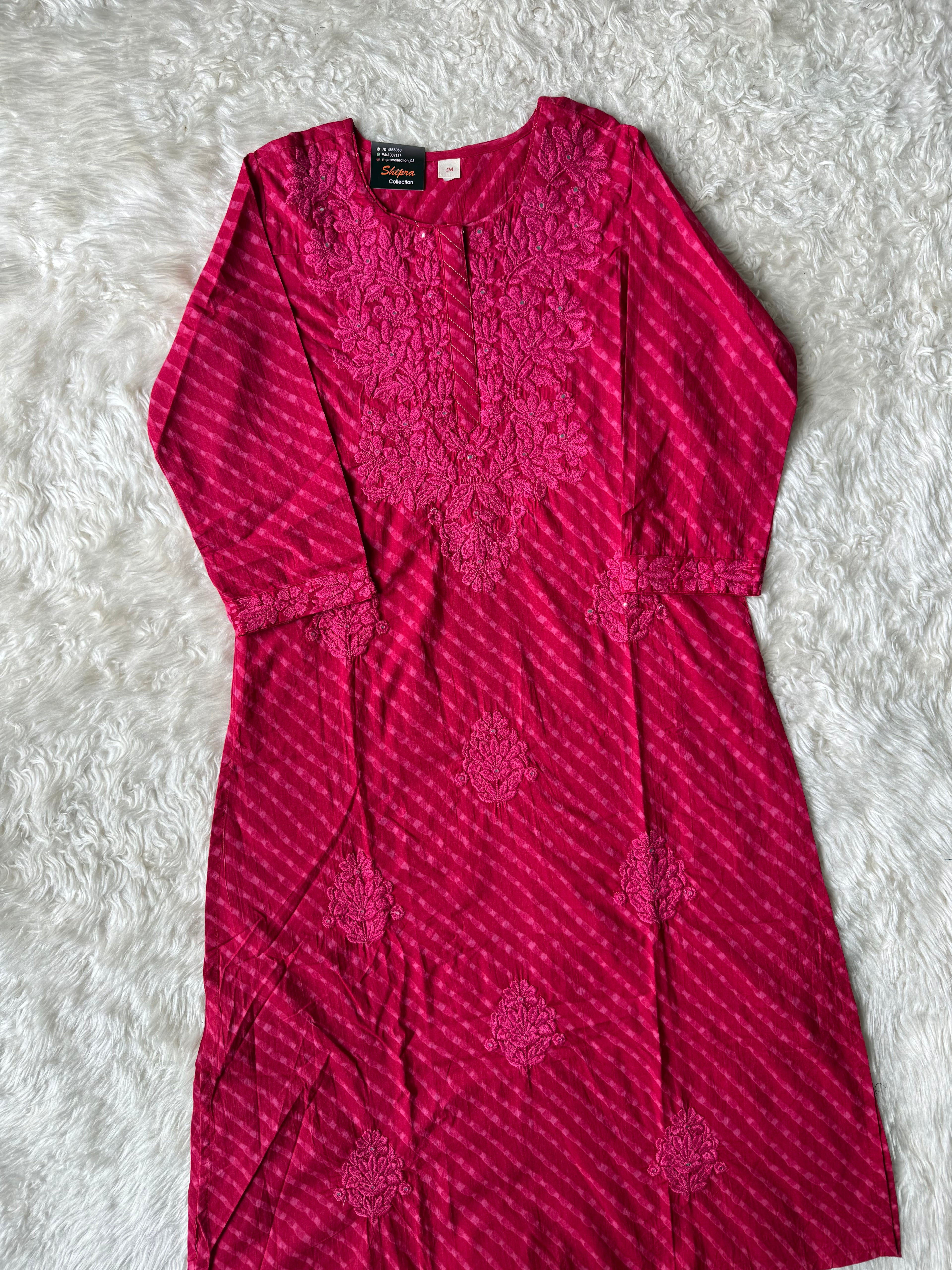 Premium Cotton Lehariya Set