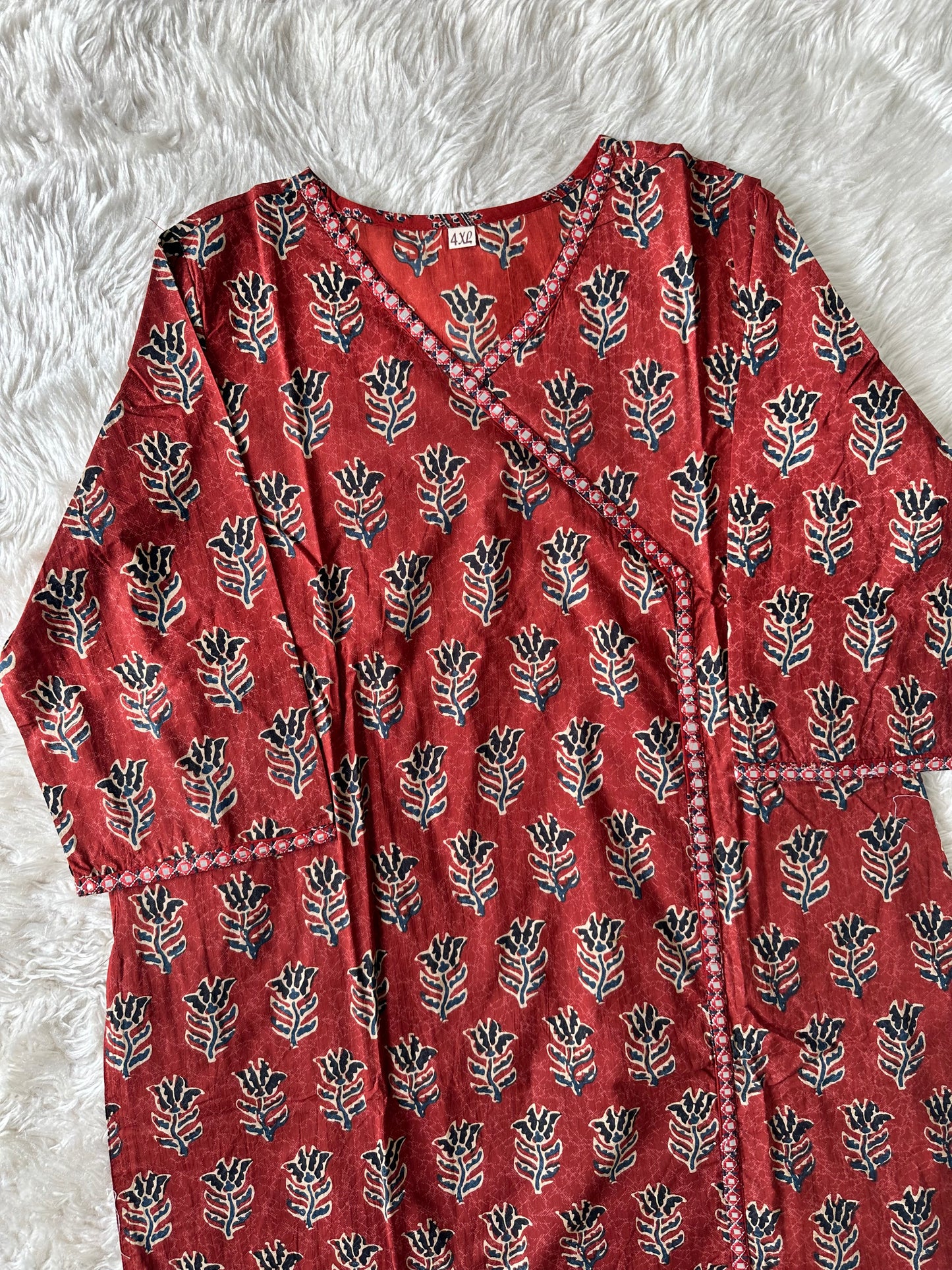Premium Cotton Kurti Pant Set
