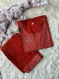 Premium Cotton Kurti Pant Set