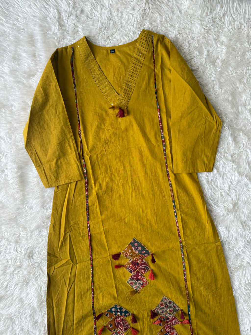 Pure Cotton Aline Kurti Plazo Dupatta Set