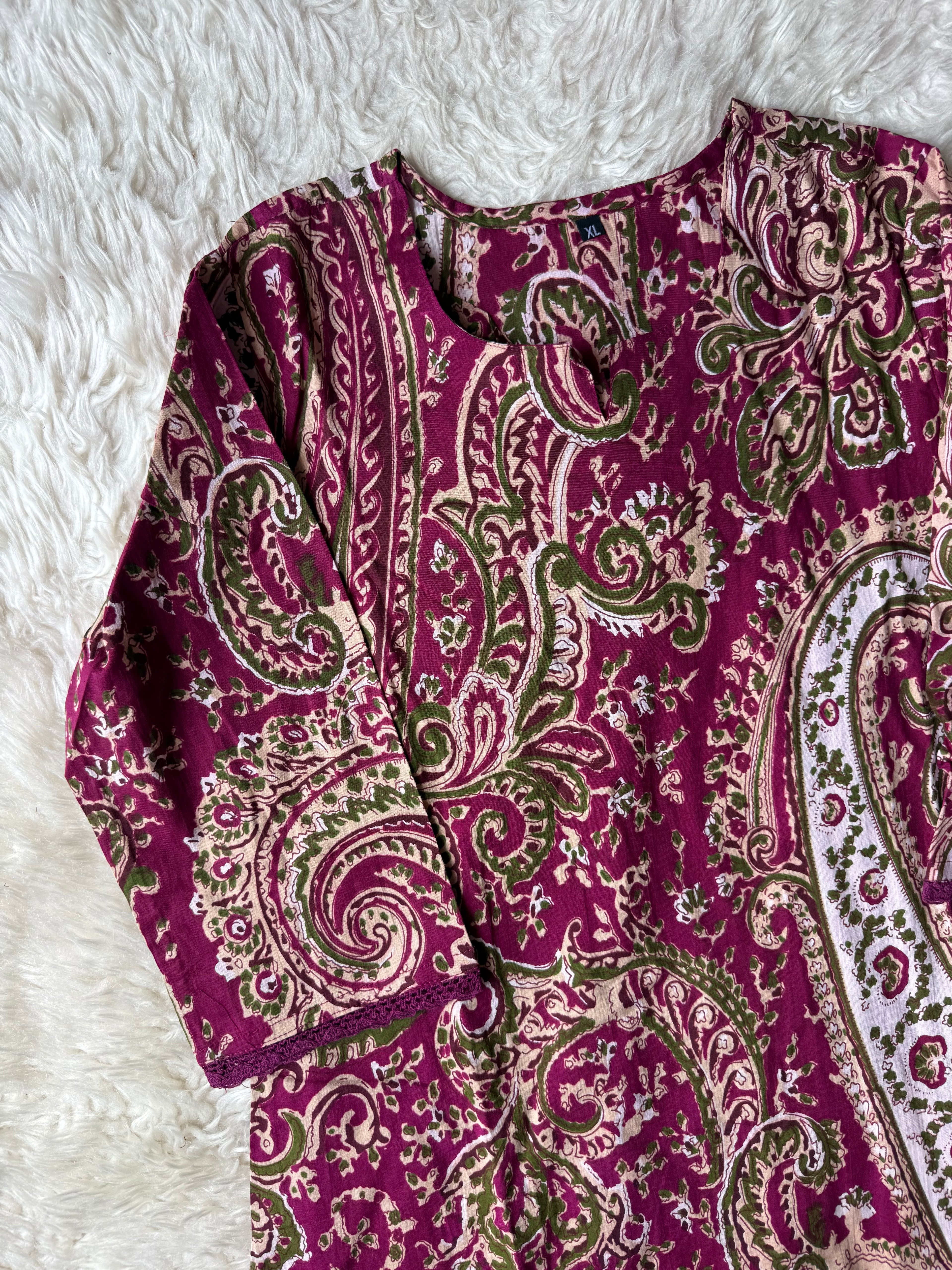 Pure Cotton Kurti