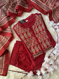 Premium Cotton Kurti Pant Dupatta Set