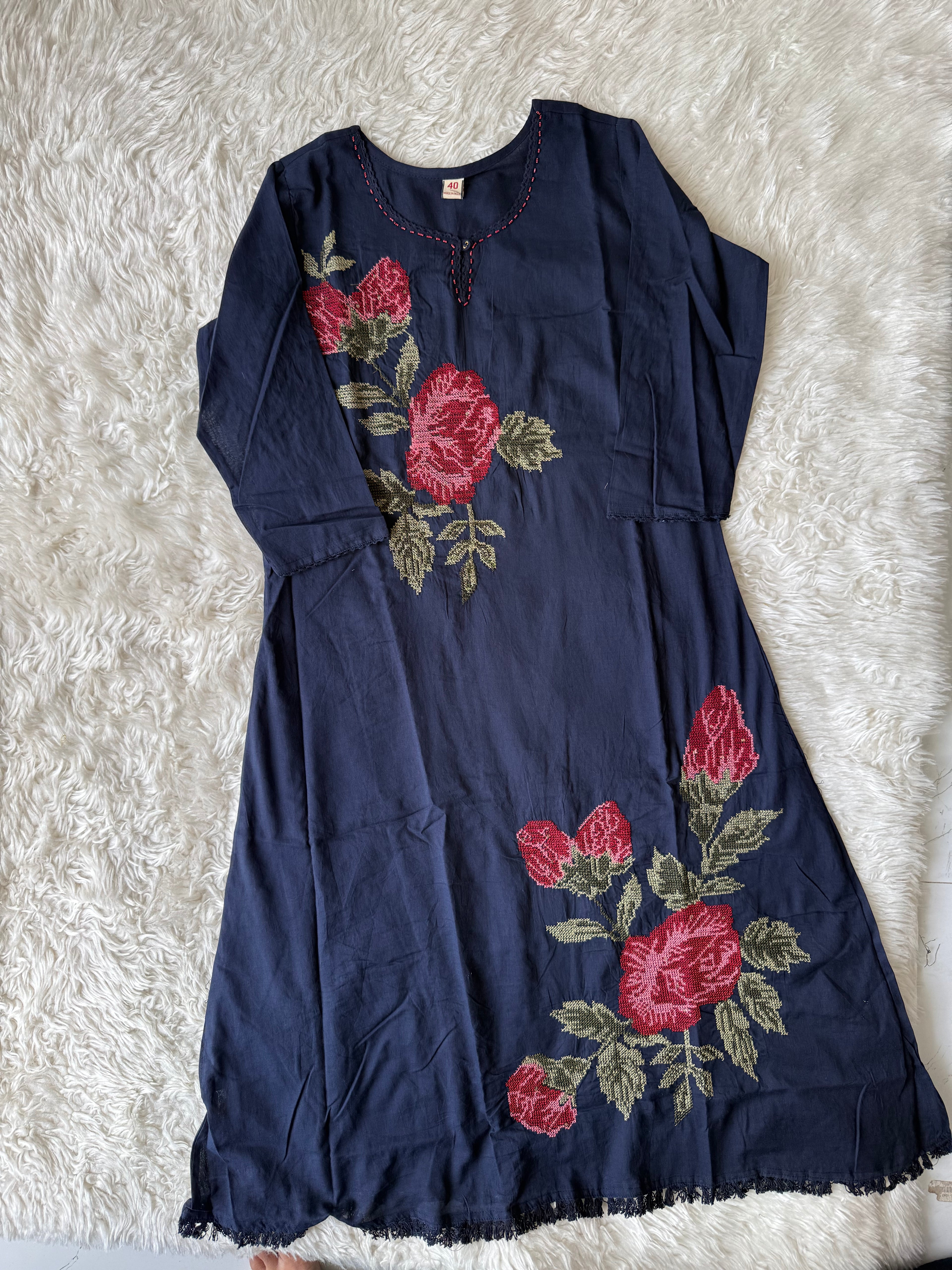 Premium Cotton Thread Work Collection