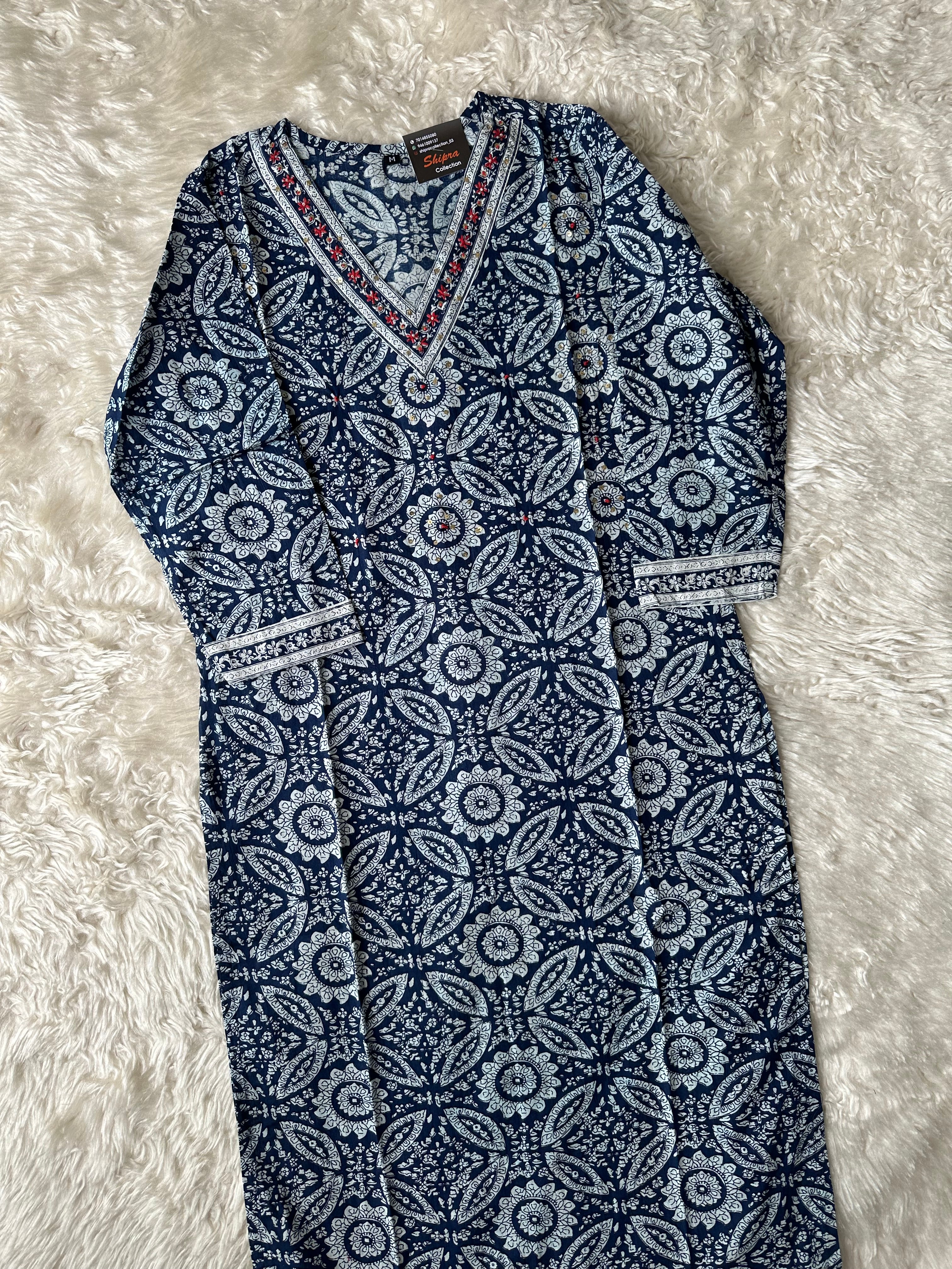 Pure Cotton Kurti