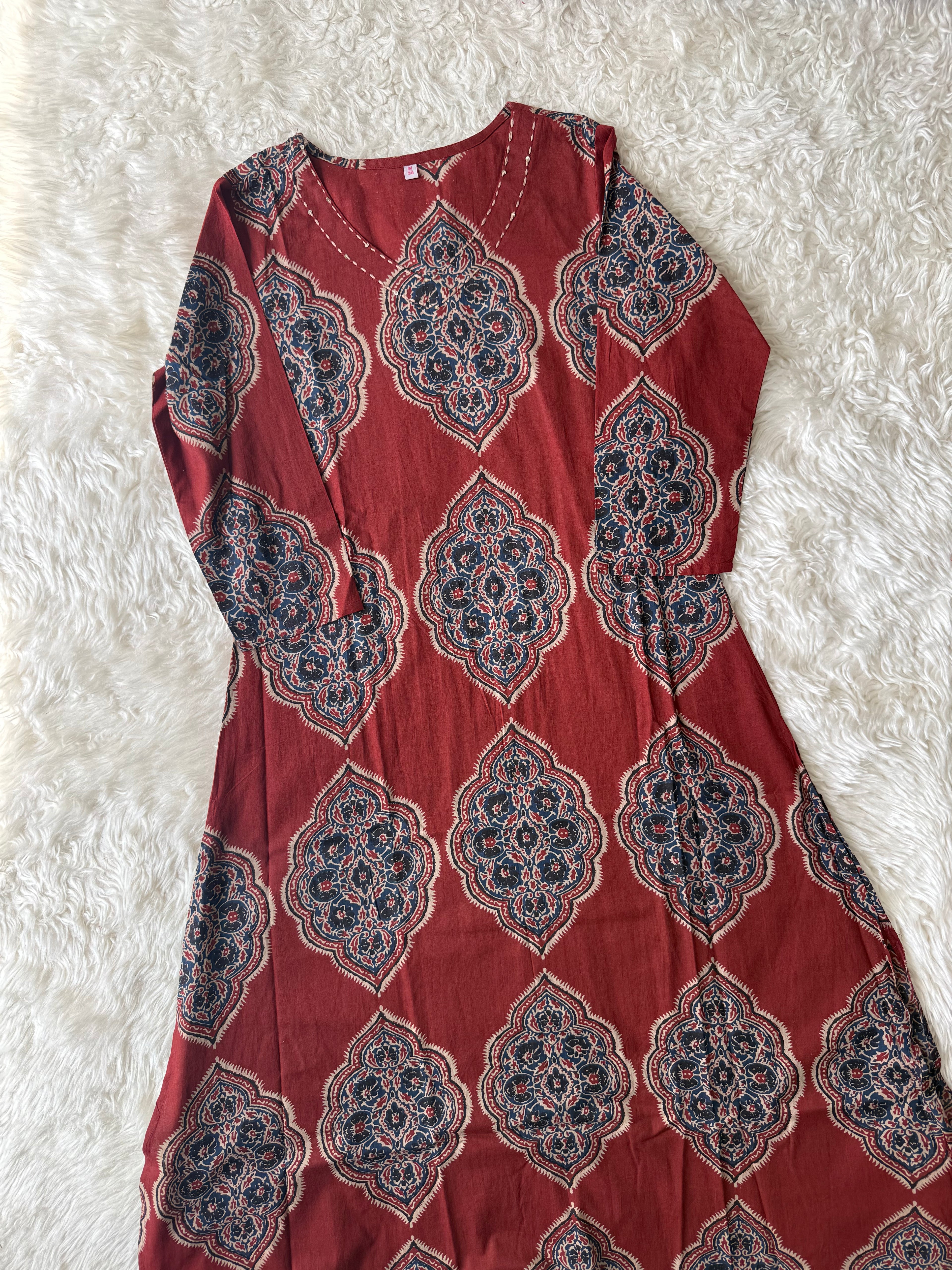 Premium Cotton Kurti Pant Set