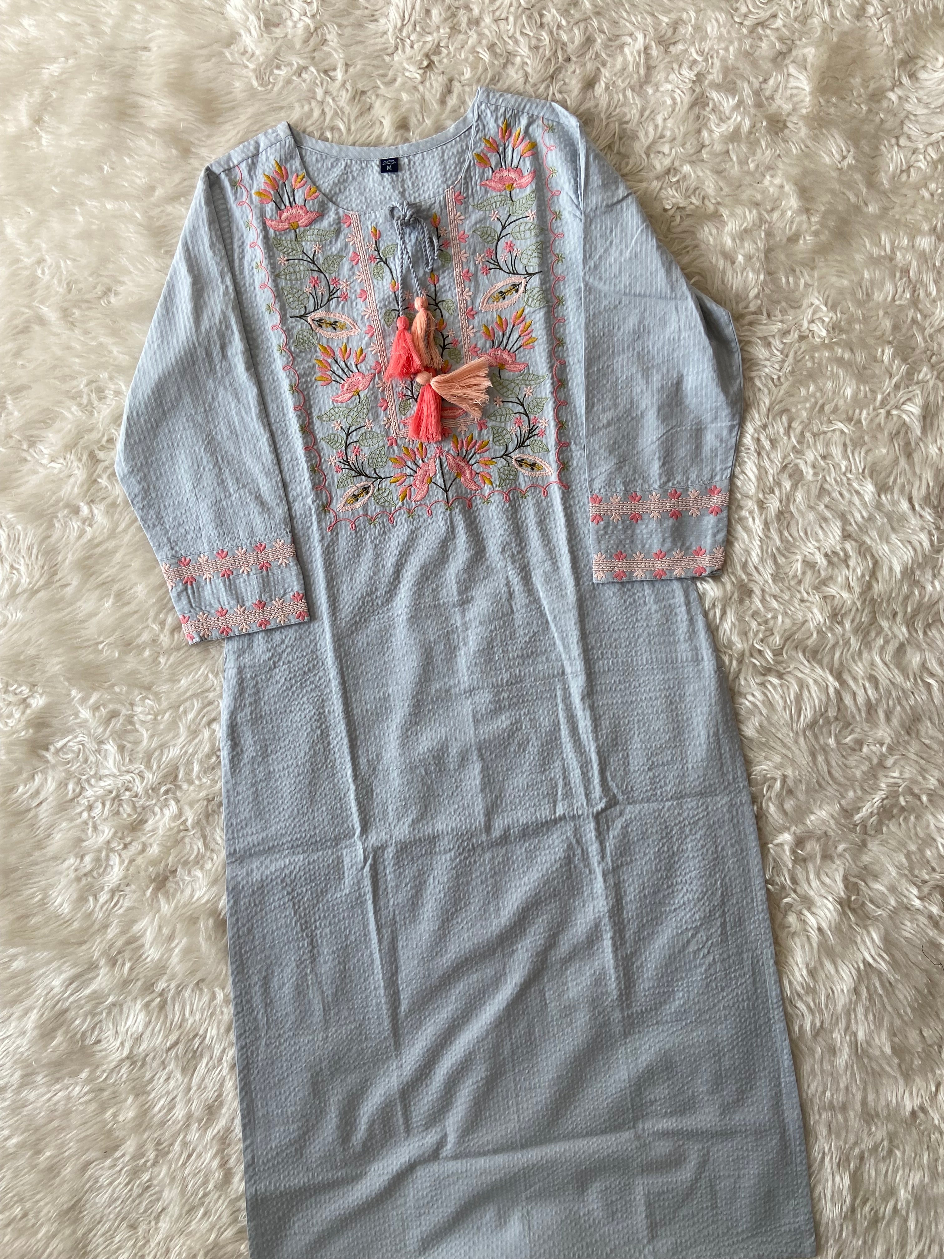 Premium Cotton Thread Work Collection