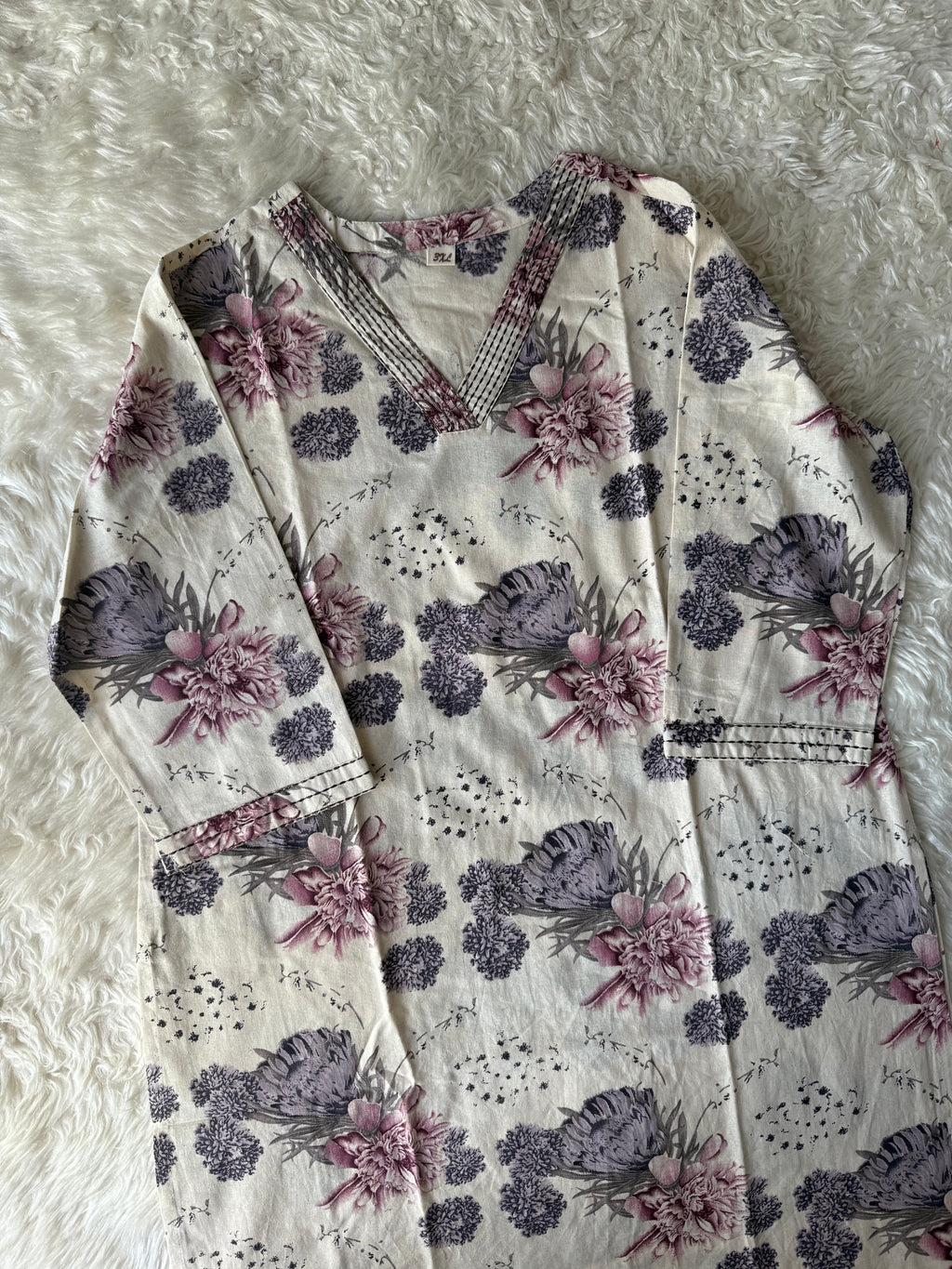 “Plus Size” Khadi Cotton Co-ord Set