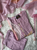 “ Plus Size” Butter Silk Kurti Pant Dupatta Set