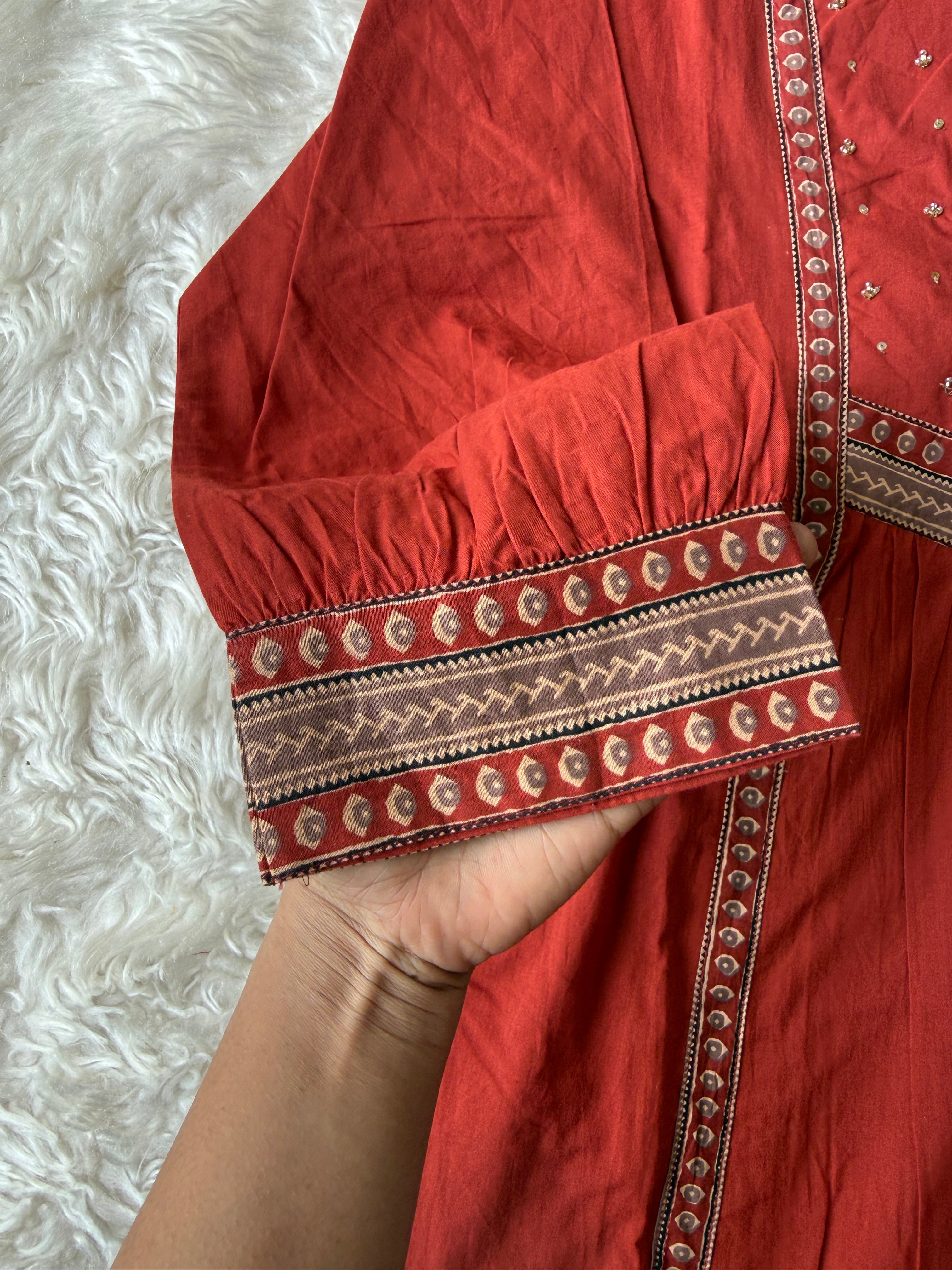 Premium Cotton Kurti Pant Dupatta Set