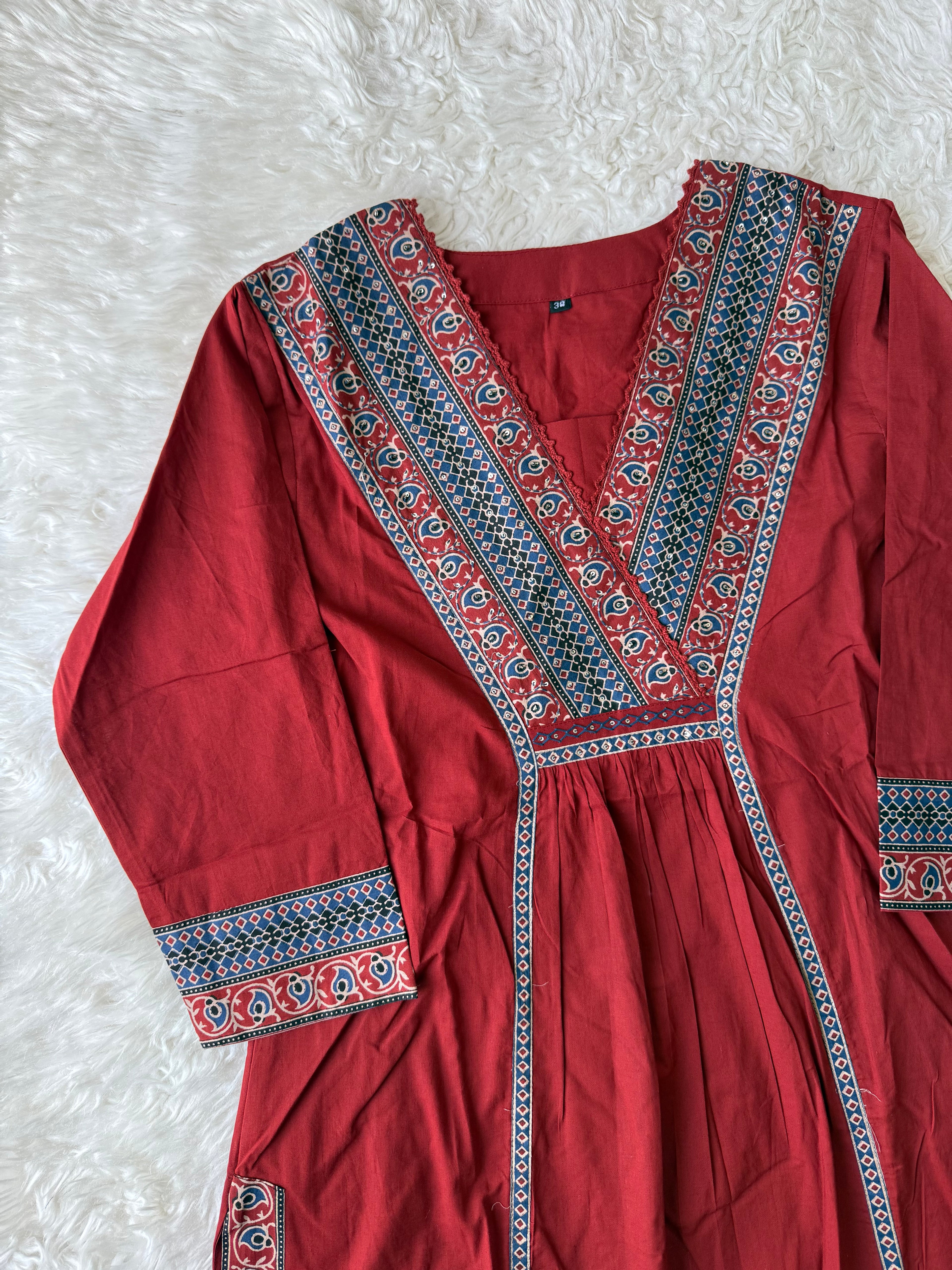 Premium Cotton Kurti Pant Dupatta Set