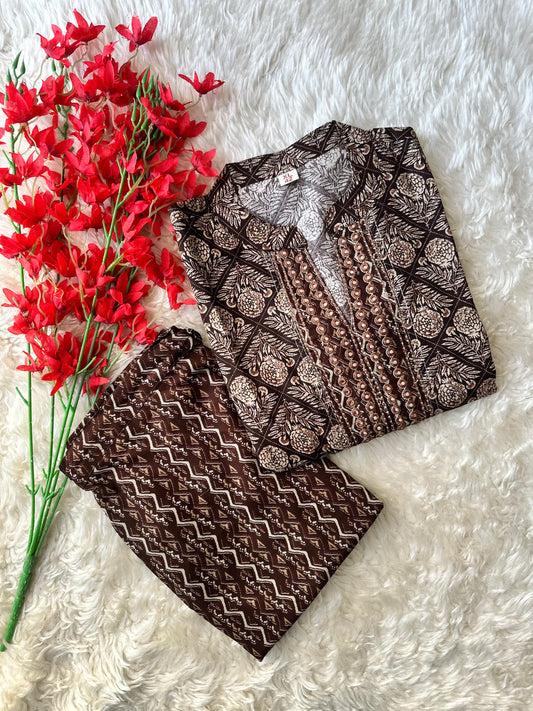 Soft Rayon Kurti Pant Set