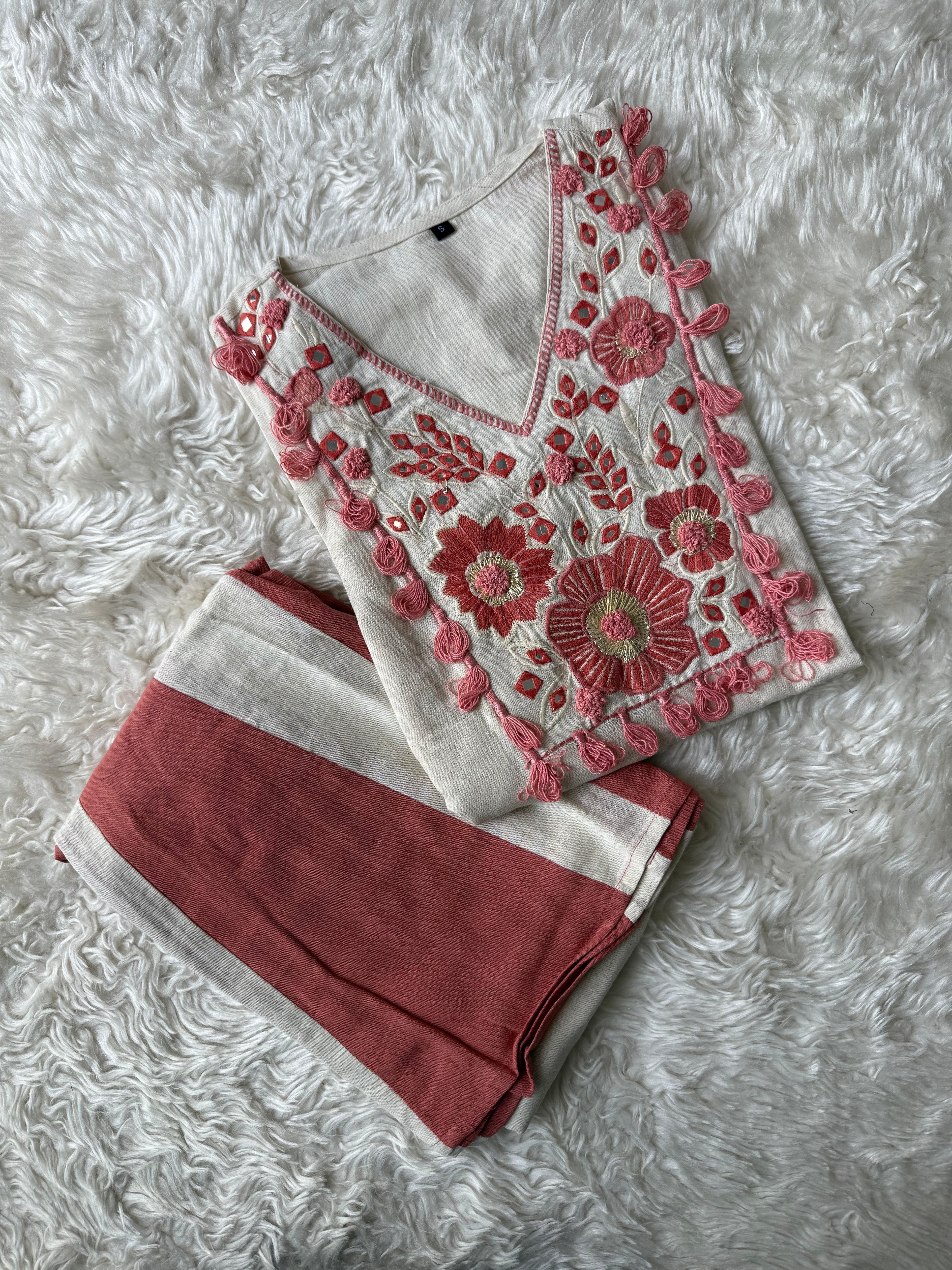 Khadi Cotton Co-ord Set
