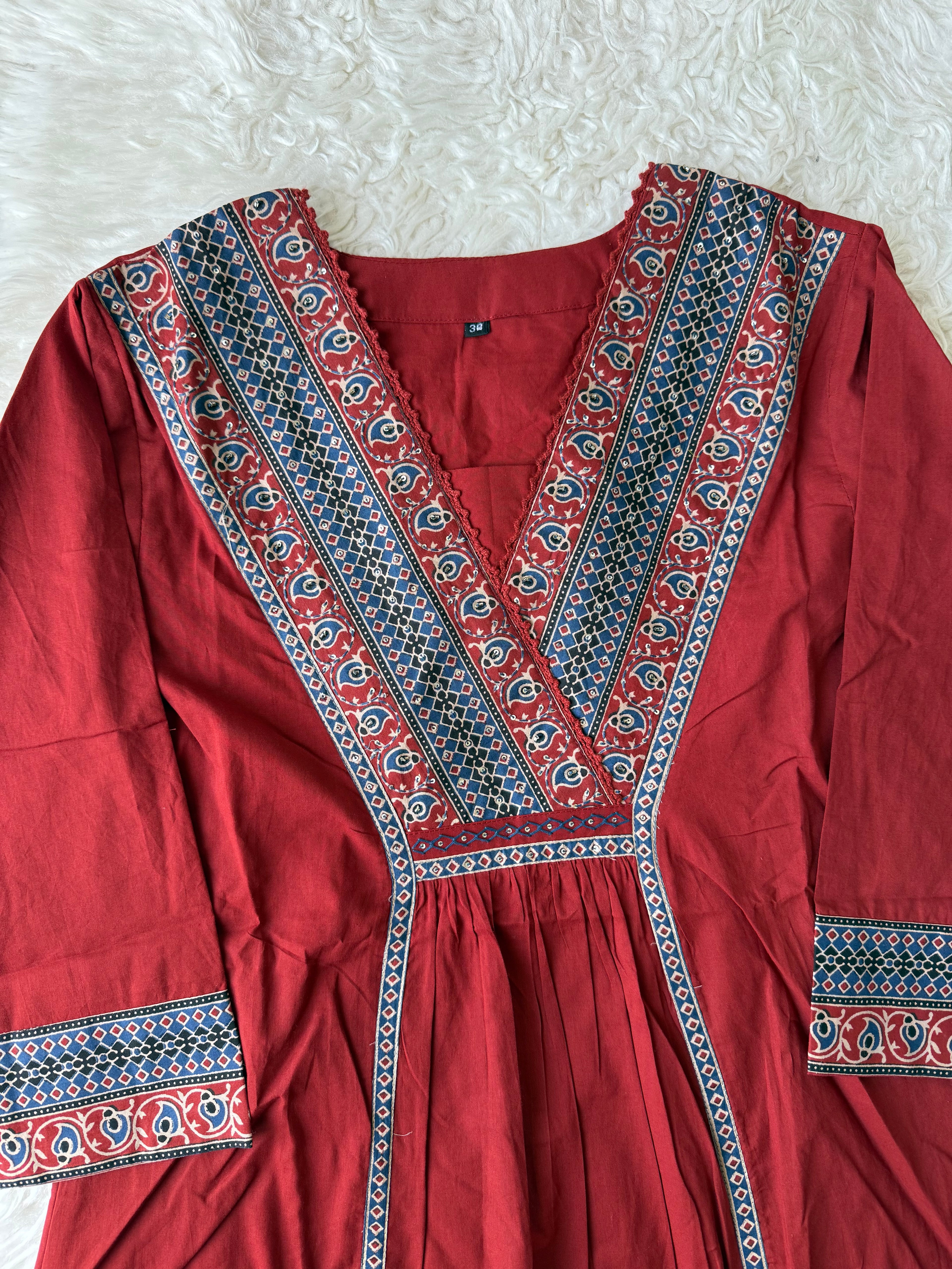 Premium Cotton Kurti Pant Dupatta Set