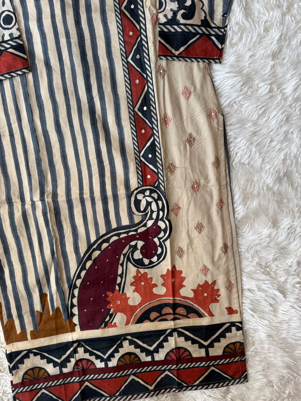 Premium Cotton Kurti Pant Dupatta Set