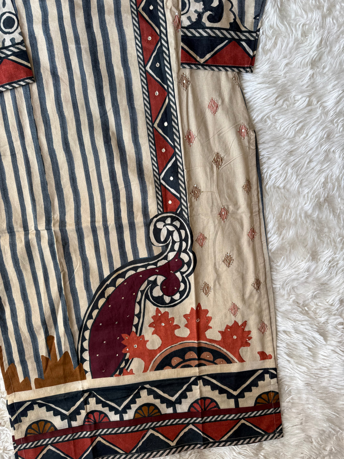 Premium Cotton Kurti Pant Dupatta Set
