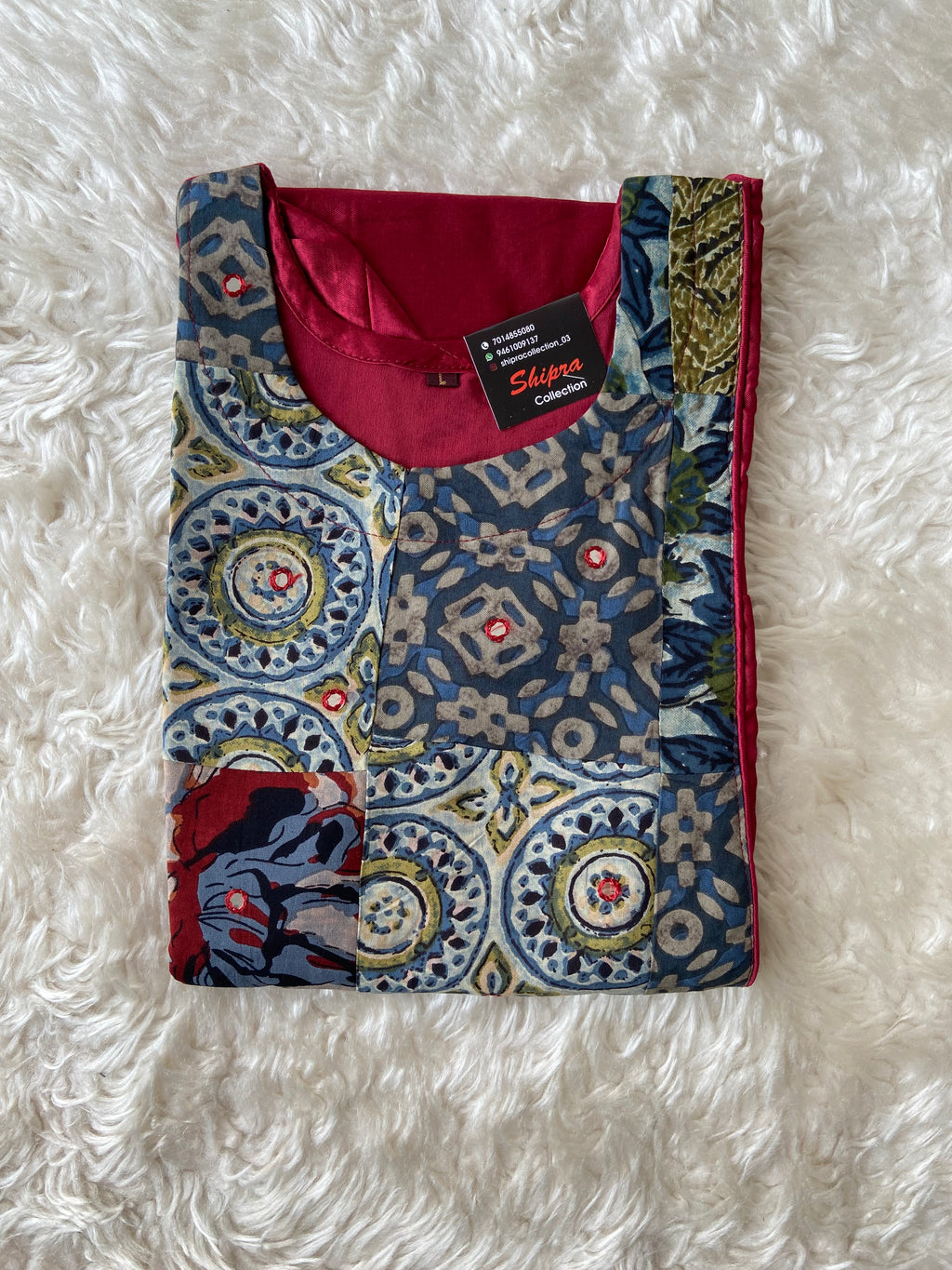 Gazi Silk Kurti
