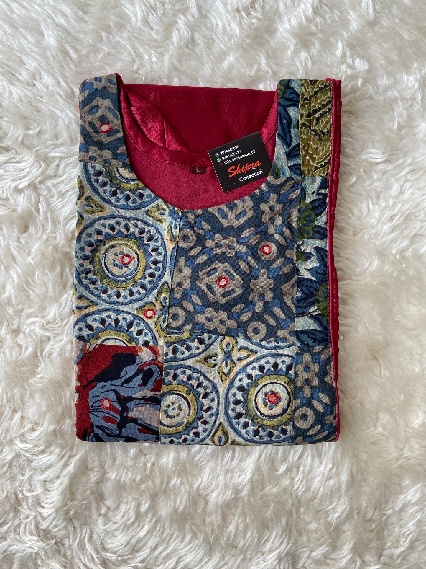 Gazi Silk Kurti
