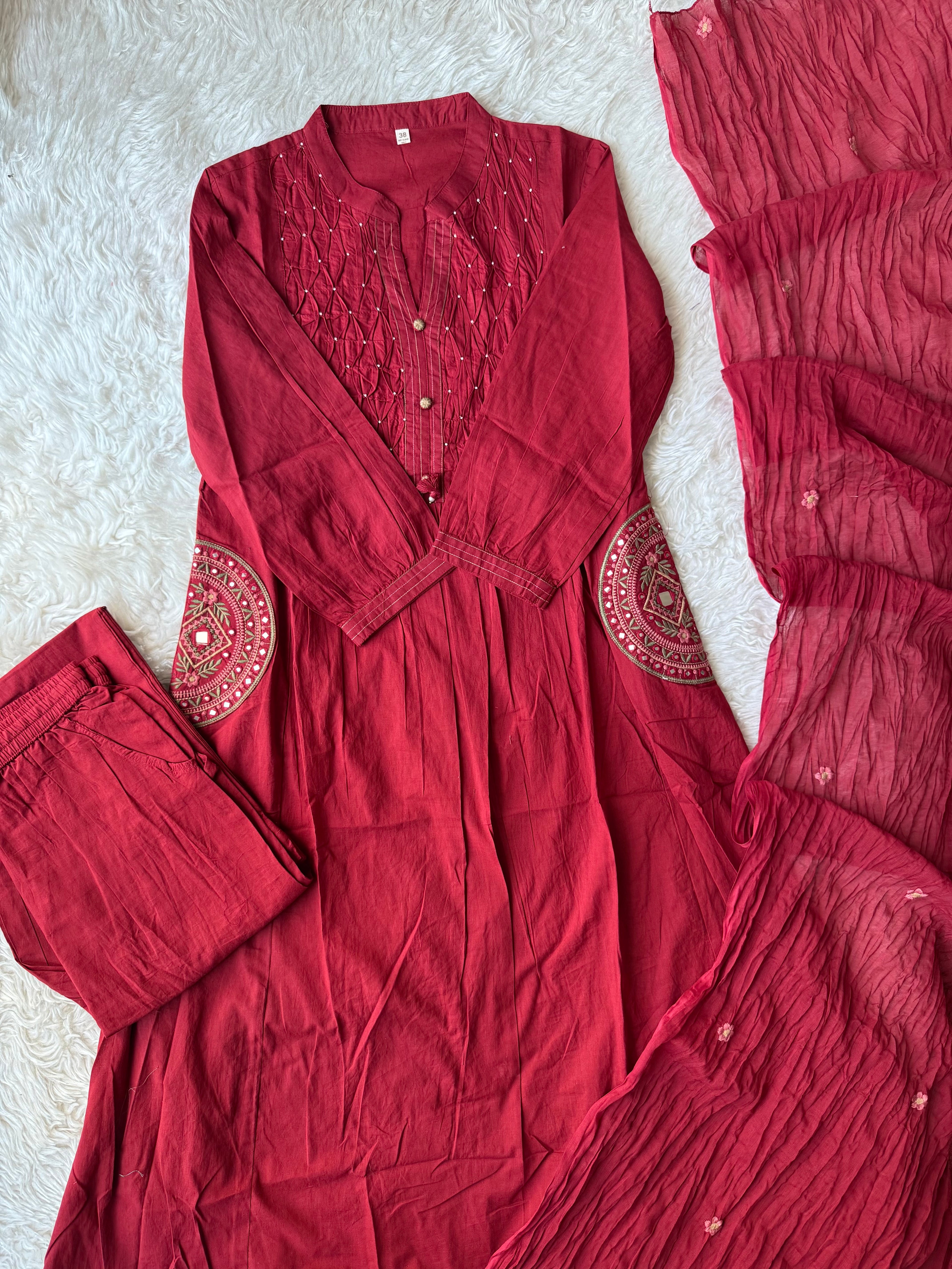 Premium Cotton Thread Work Collection