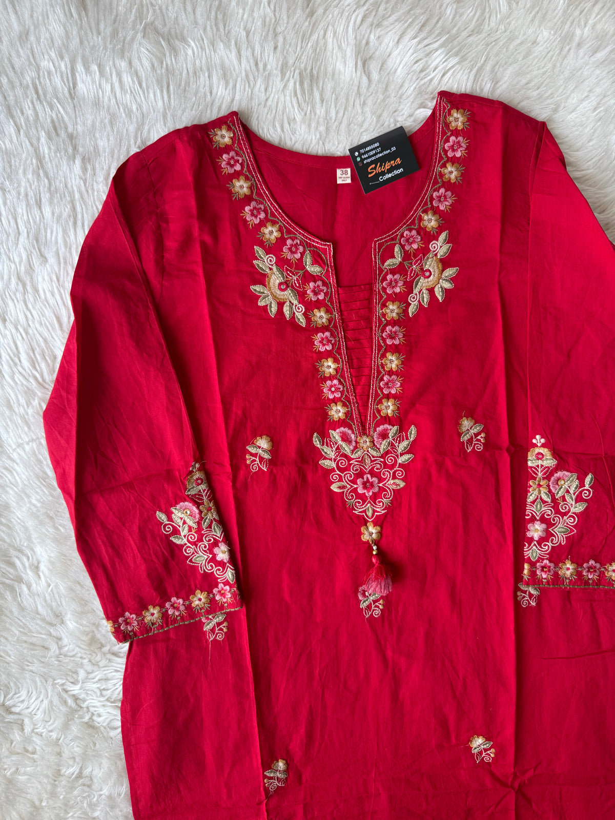 Premium Cotton Thread Work Collection