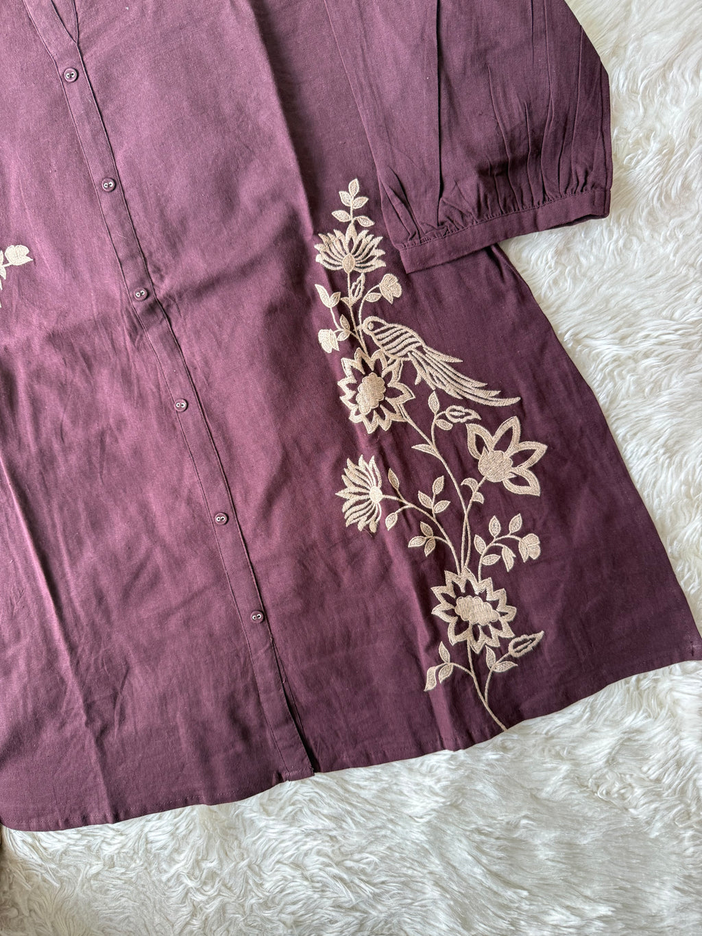 “Plus Size” Soft Khadi Cotton Co-ord Set