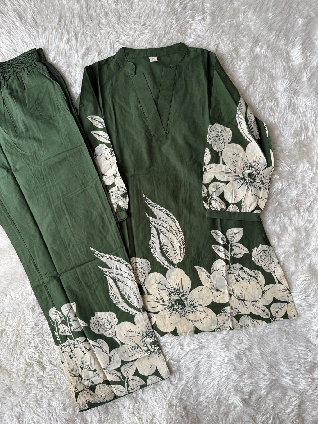 Pure Cotton Co-ord Set
