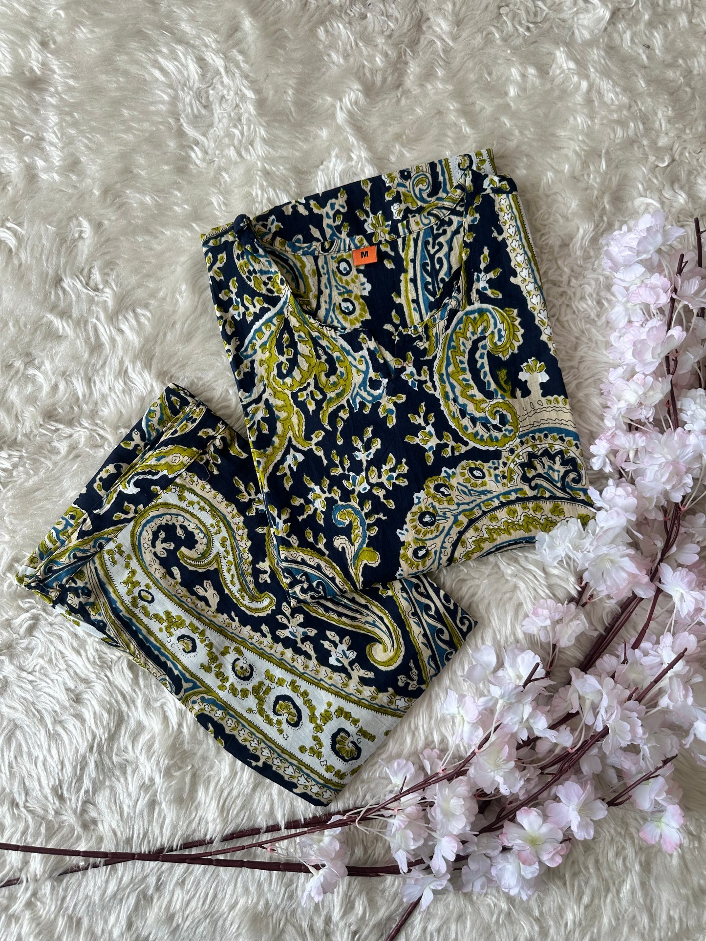 Cotton Kurti Pant Set