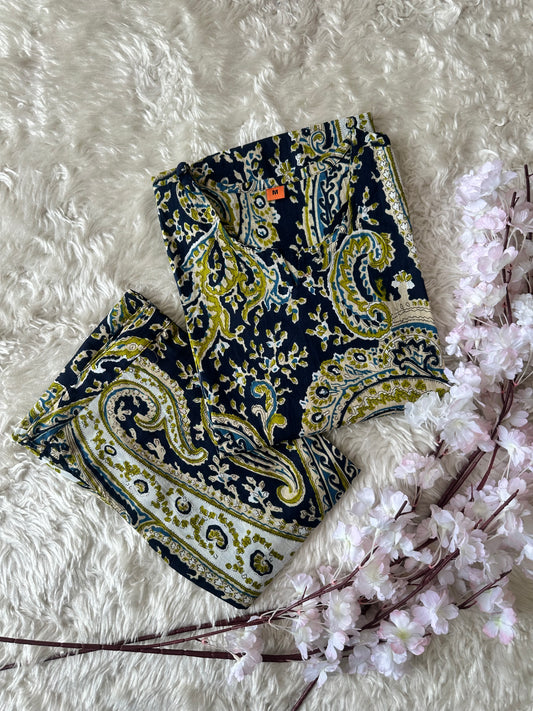 Cotton Kurti Pant Set