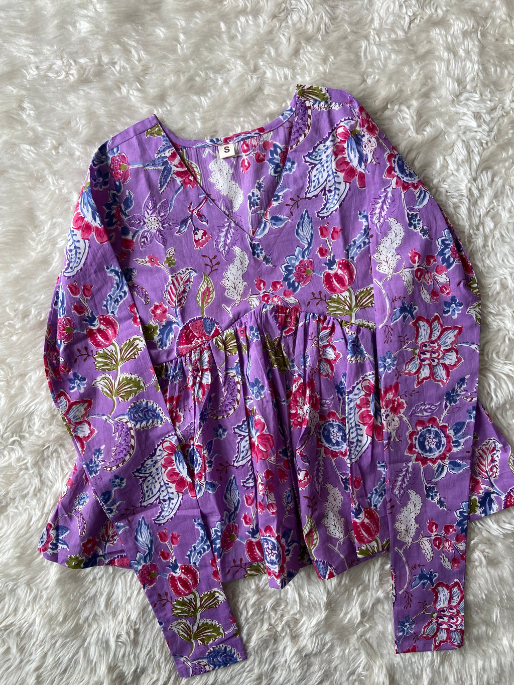 Premium Cotton Peplum Kurti